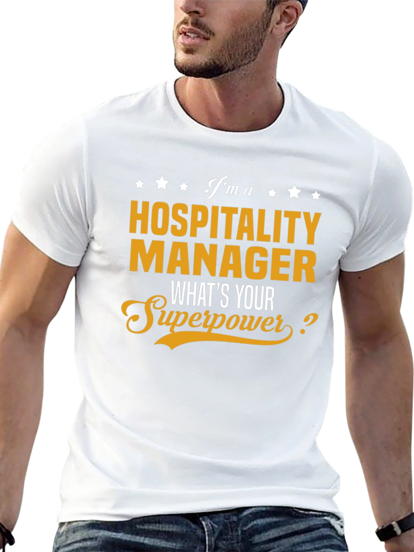 Hospitality Manager Superpower T-Shirt - Job Pride