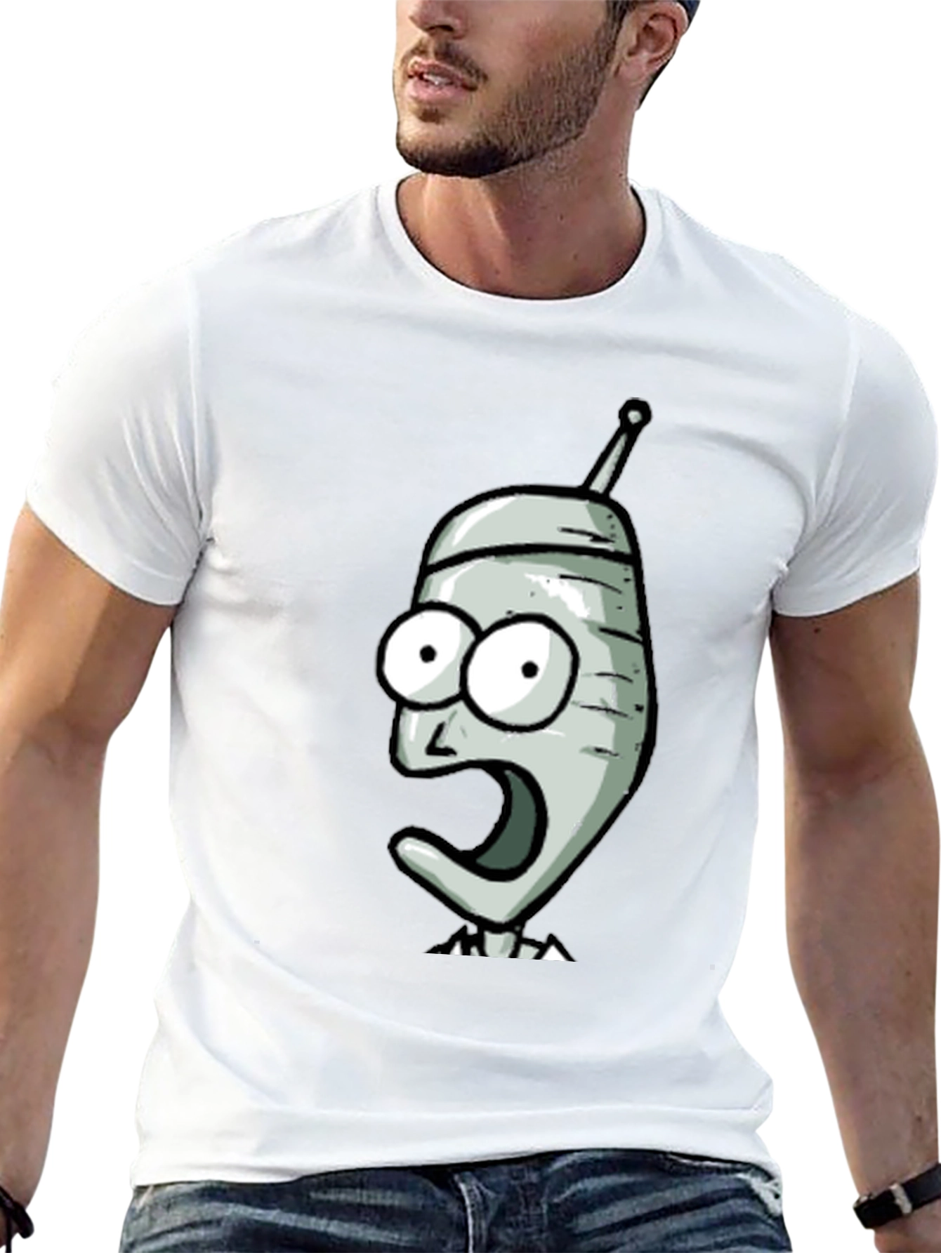 Futurama Inspired Graphic T-Shirt