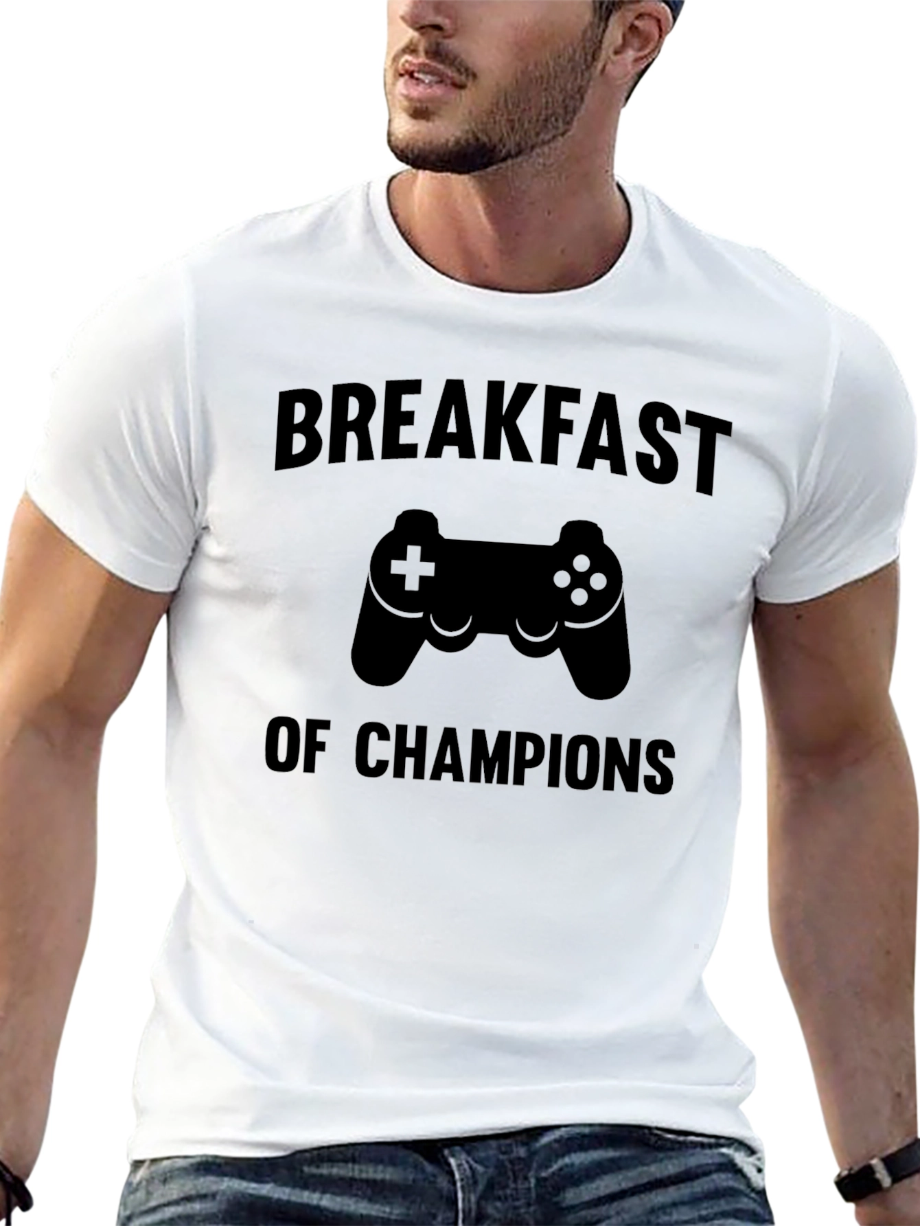 Breakfast of Champions Gaming T-Shirt