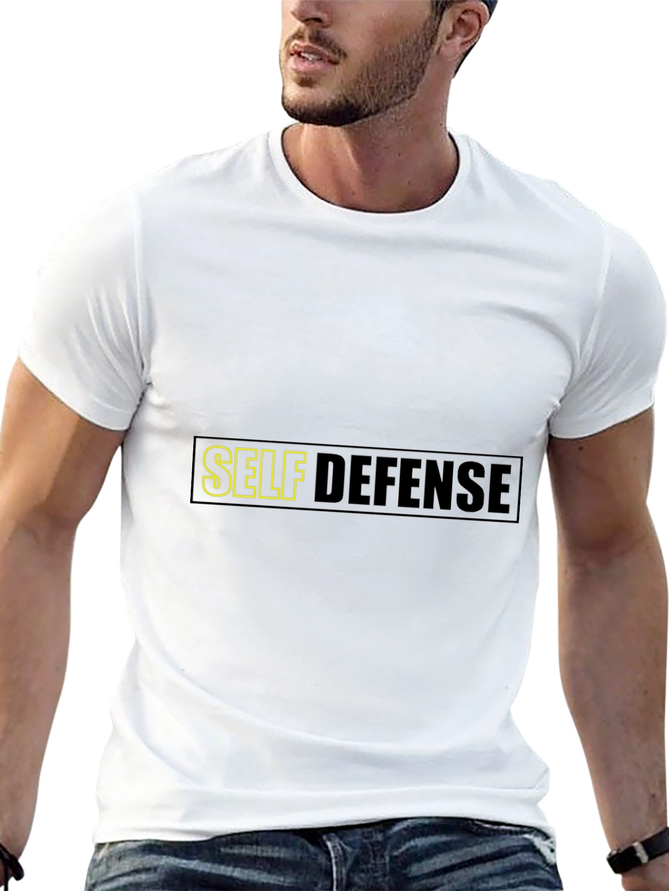 Self Defense Black T-Shirt