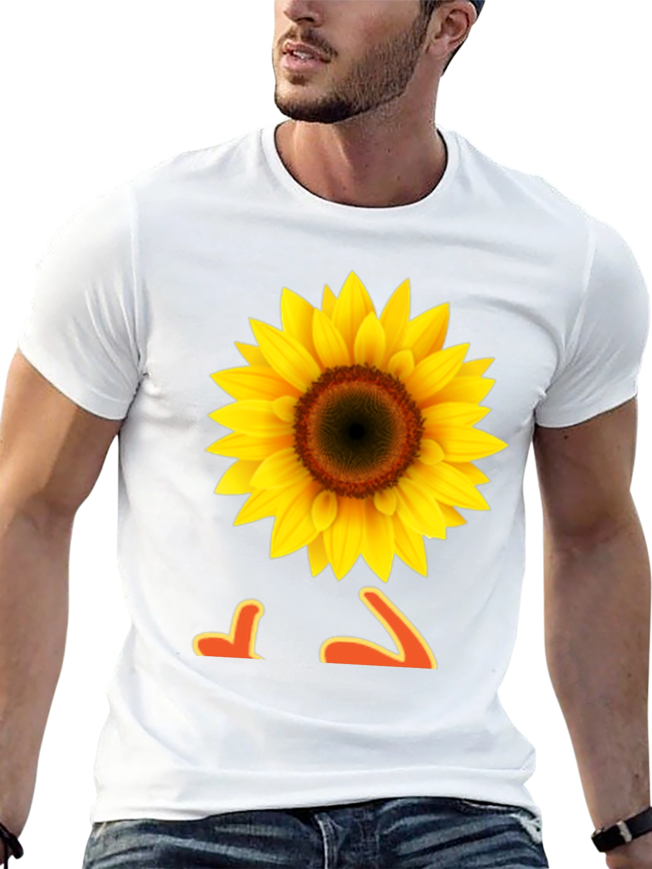 Sunflower Graphic Tee - Black T-Shirt