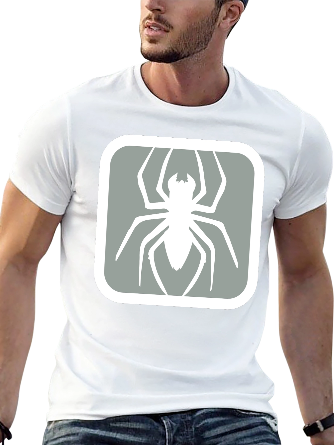 Spider Graphic T-Shirt - Cool Black Tee