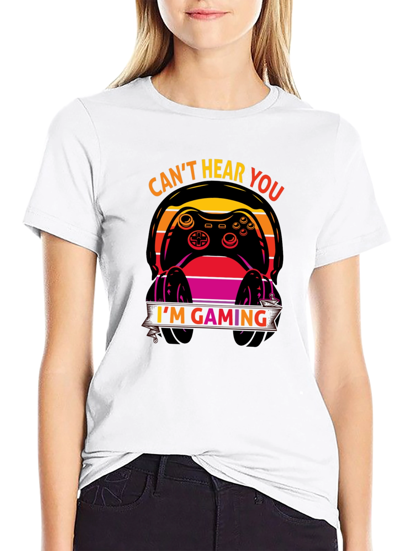 Cant Hear You Im Gaming T-Shirt