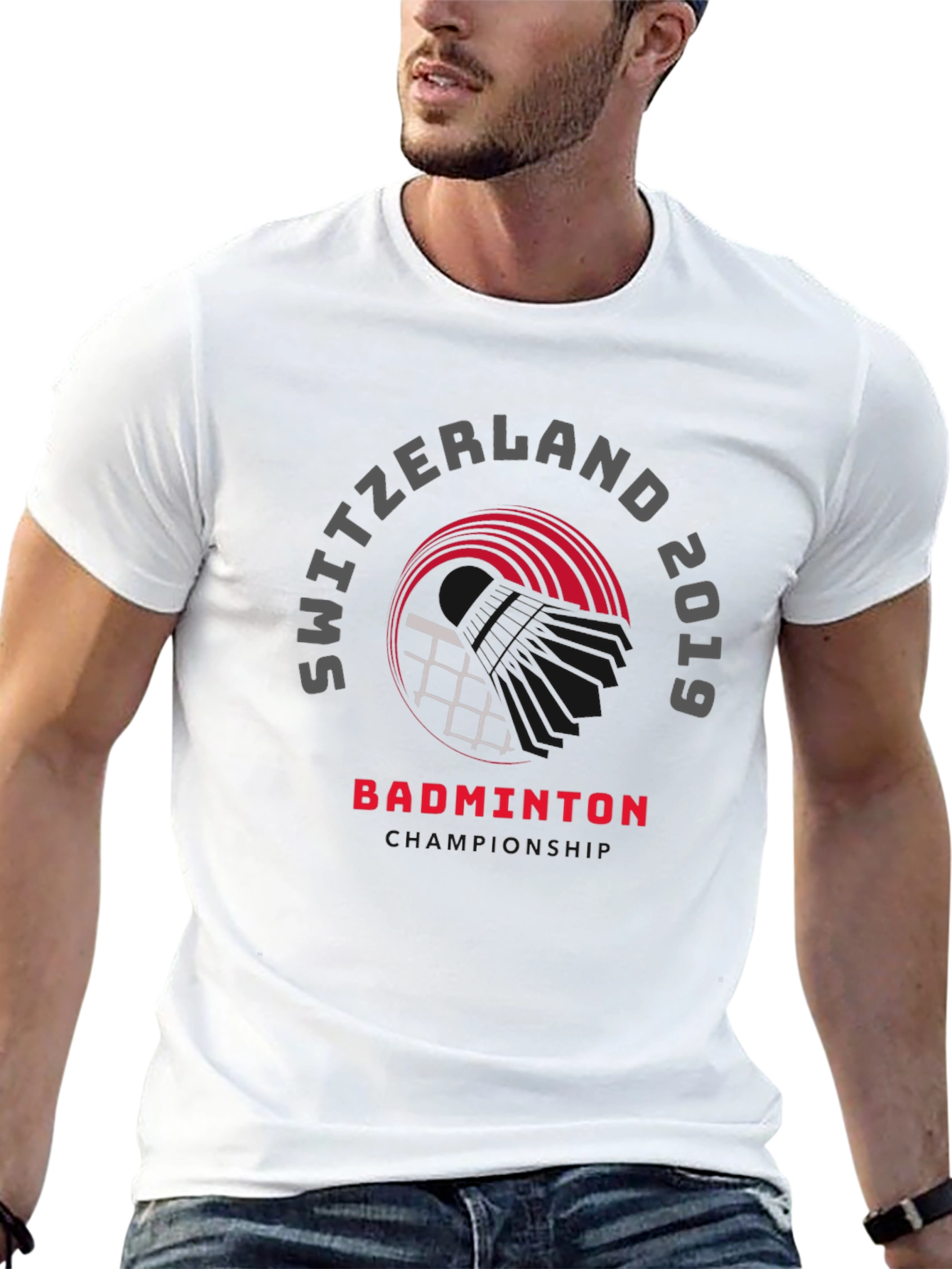 Switzerland Badminton 2019 T-Shirt