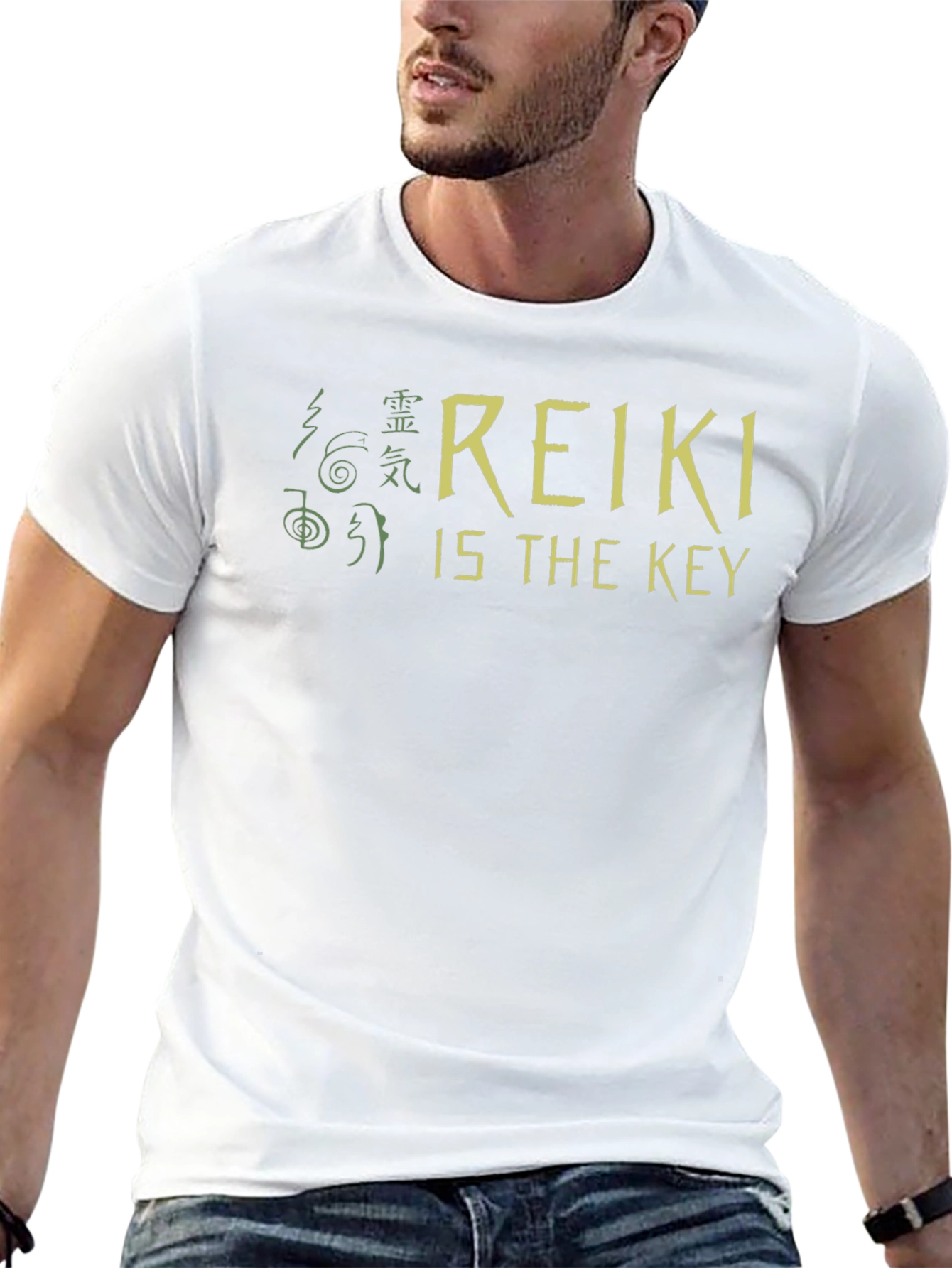 Reiki is the Key T-Shirt - Spiritual Healing Design
