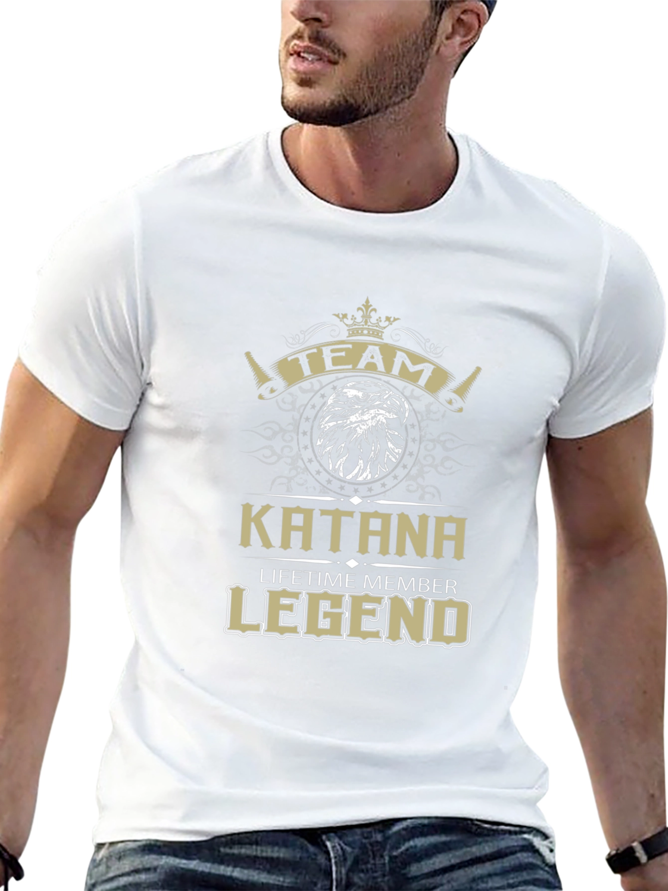 Katana Team Legend Lifetime Member Graphic T-Shirt