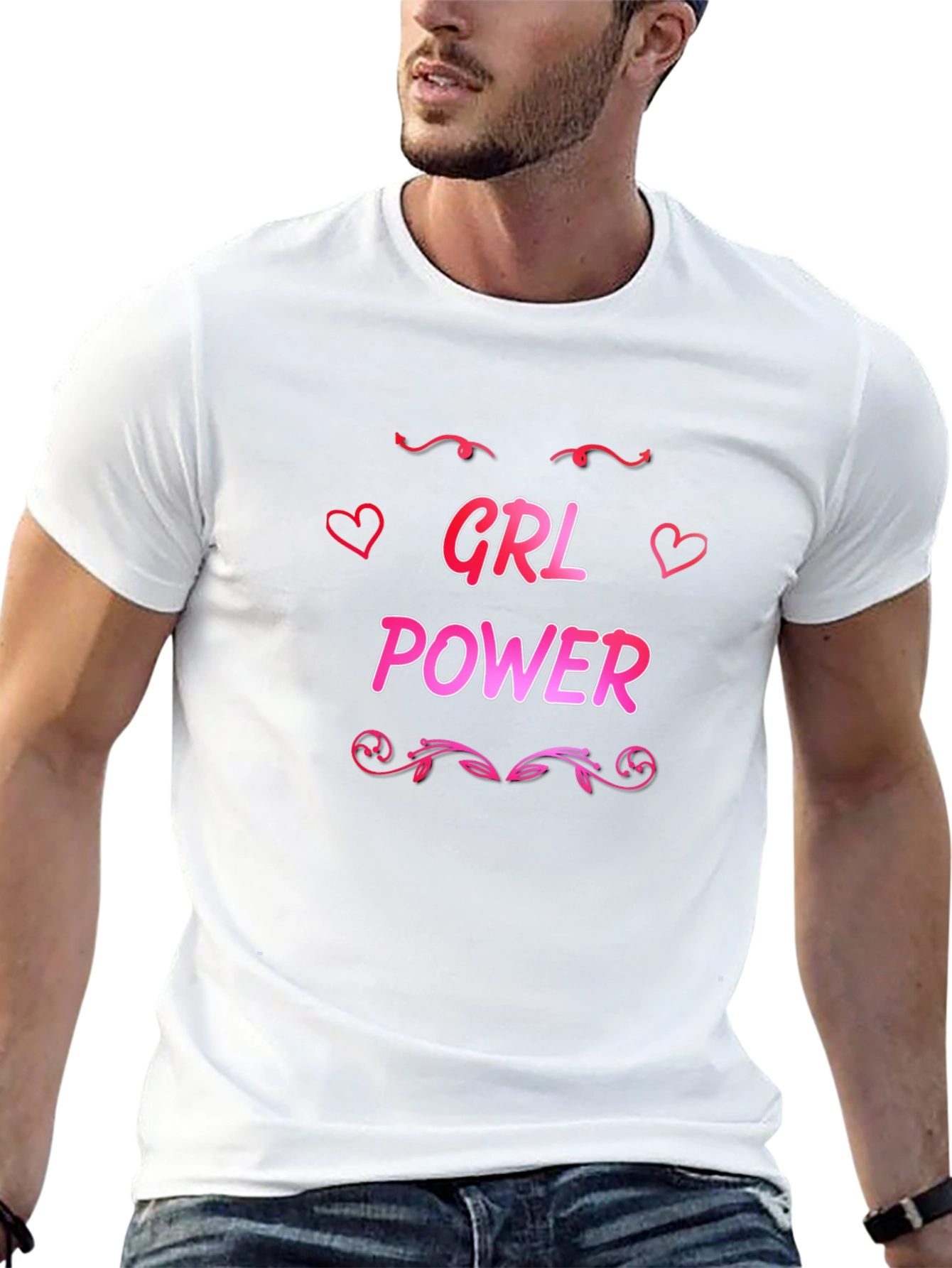 GRL Power T-Shirt - Empowering Womens Graphic Tee