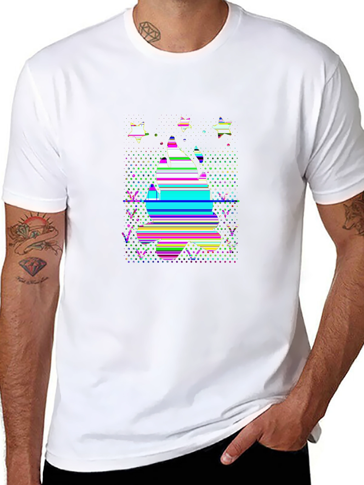 Wild Explorer Tee – Campfire under stars
