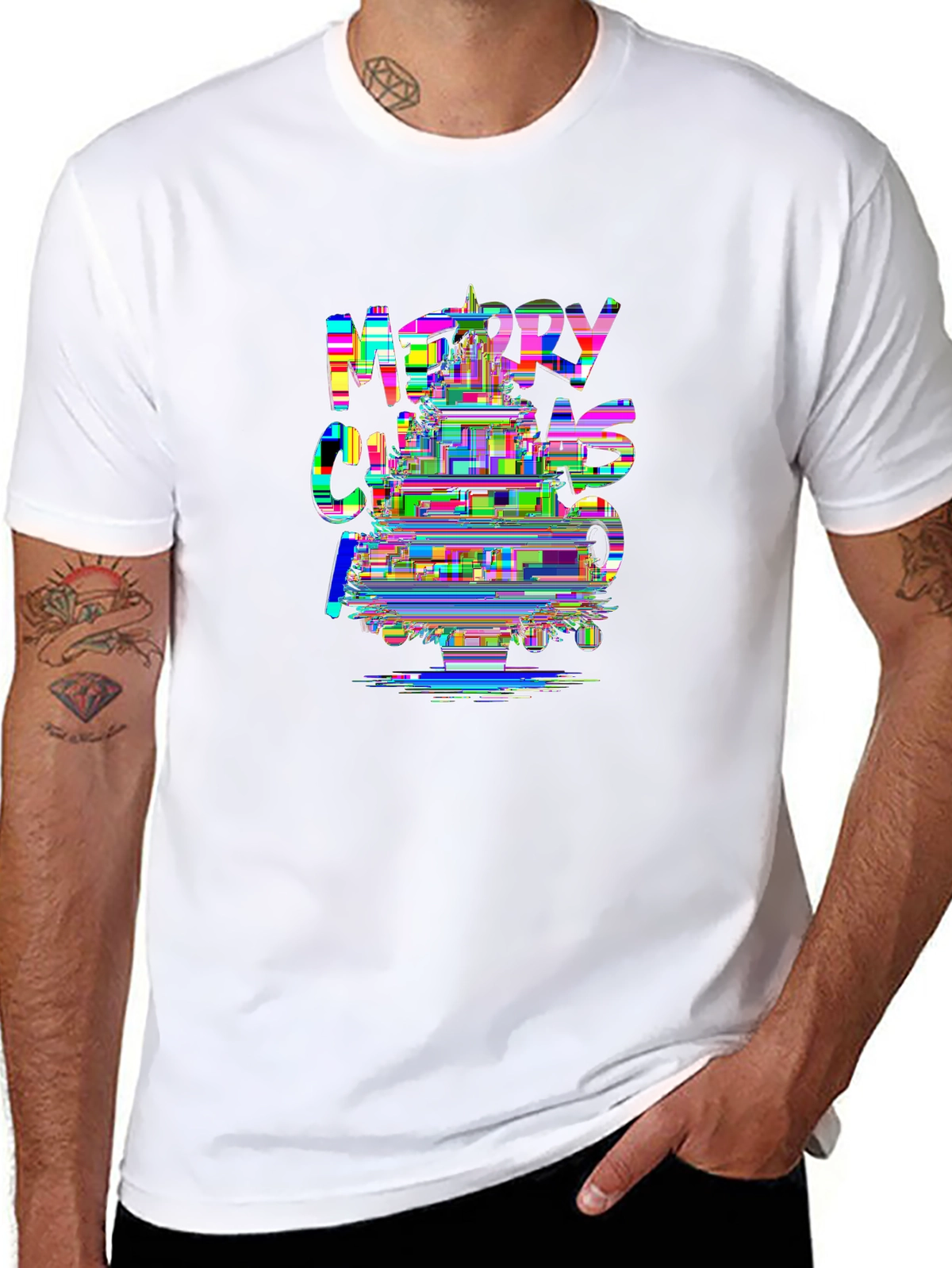 Holiday Spirit Tee – Christmas tree with