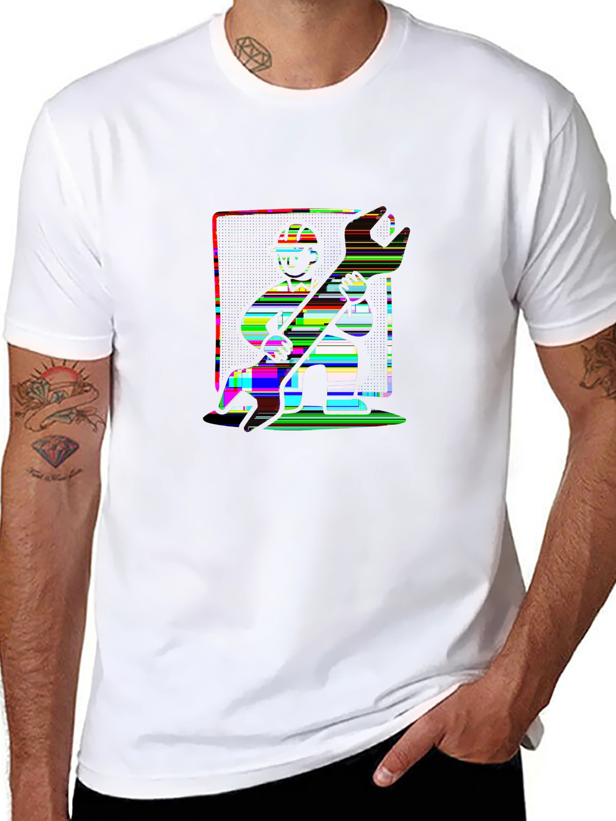 Side Hustle Tee – Tool wrench, builder