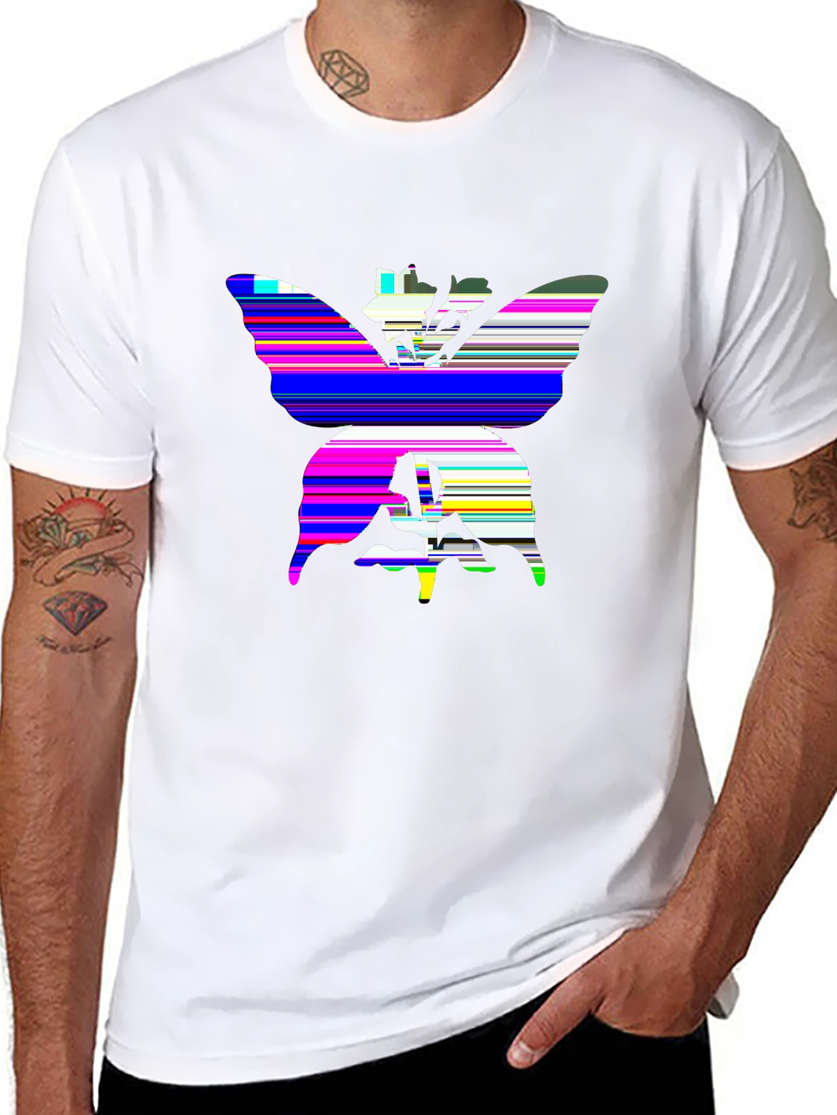 Mythical Legends Tee – Fairy wings flowers