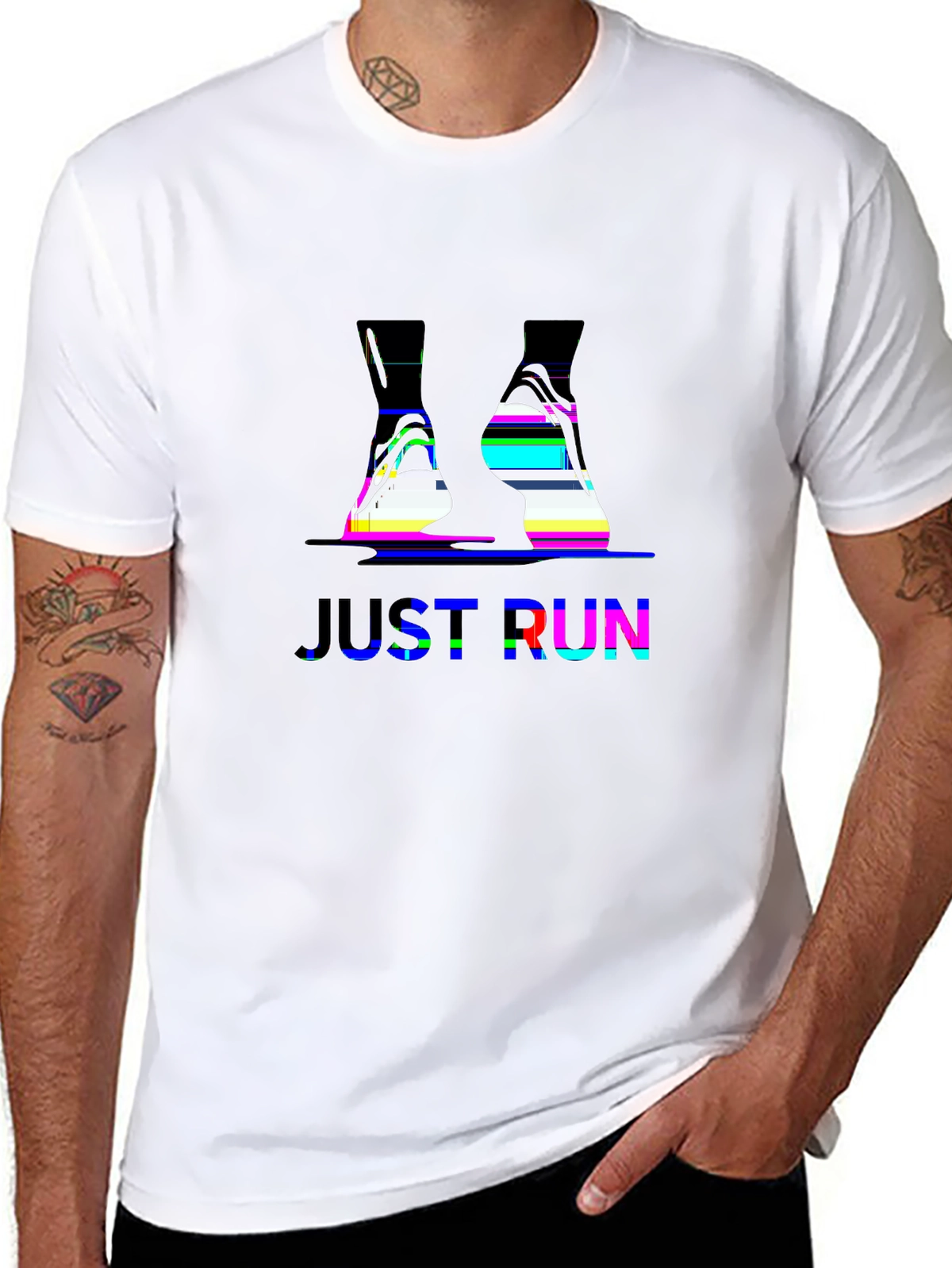 Game Day Premium Tee – Running shoes, 'JUST
