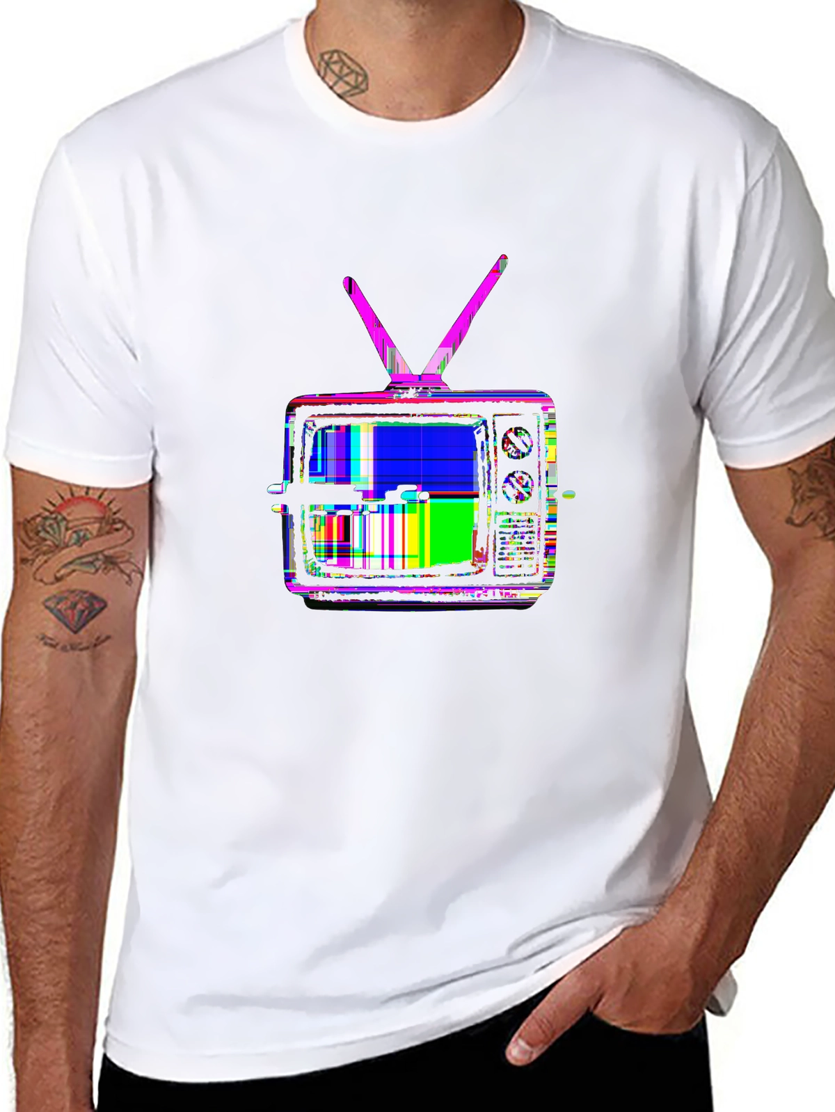 Retro Rewind Tee – Retro TV with