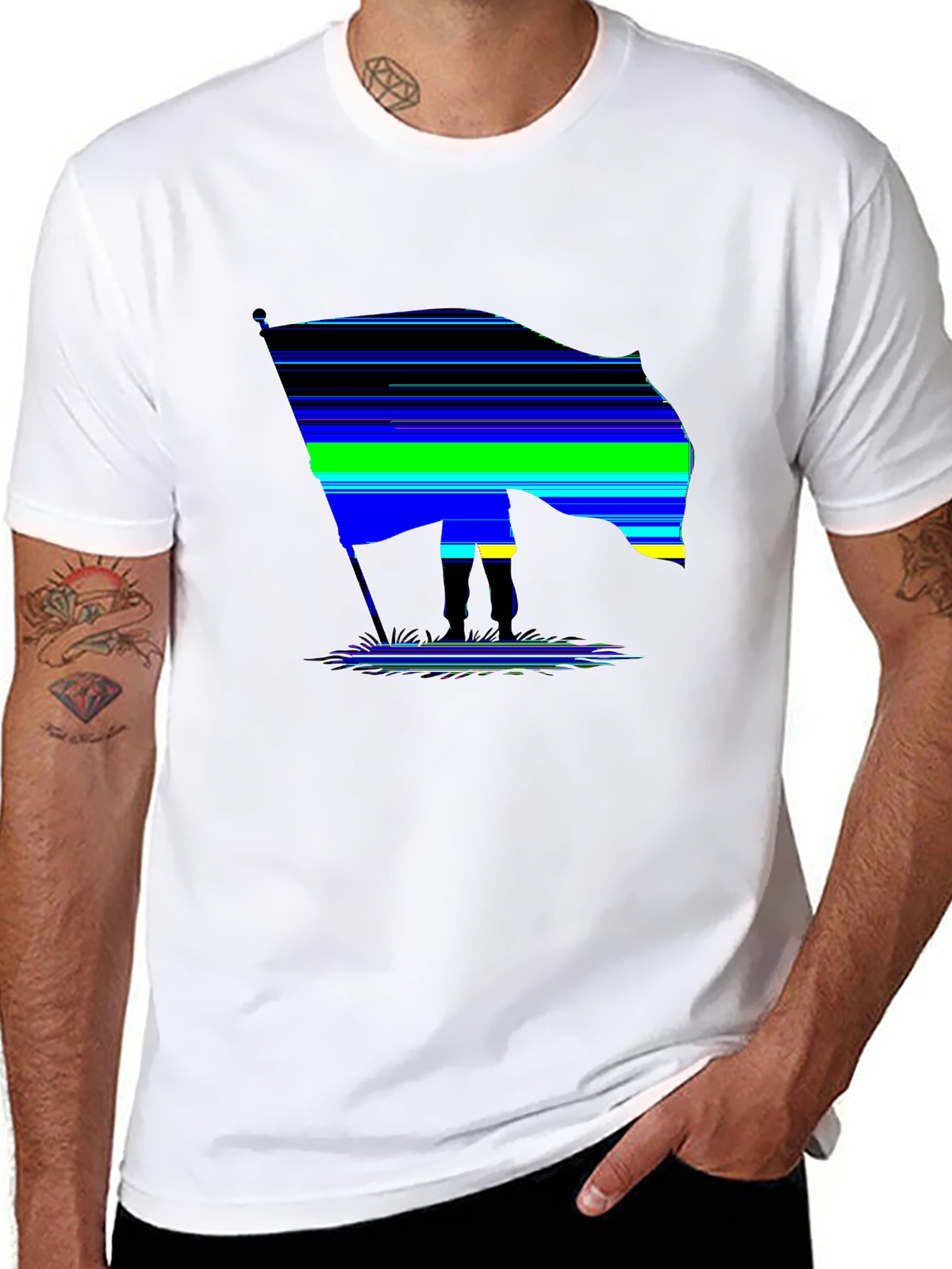 American Pride Tee – Military honor, soldier