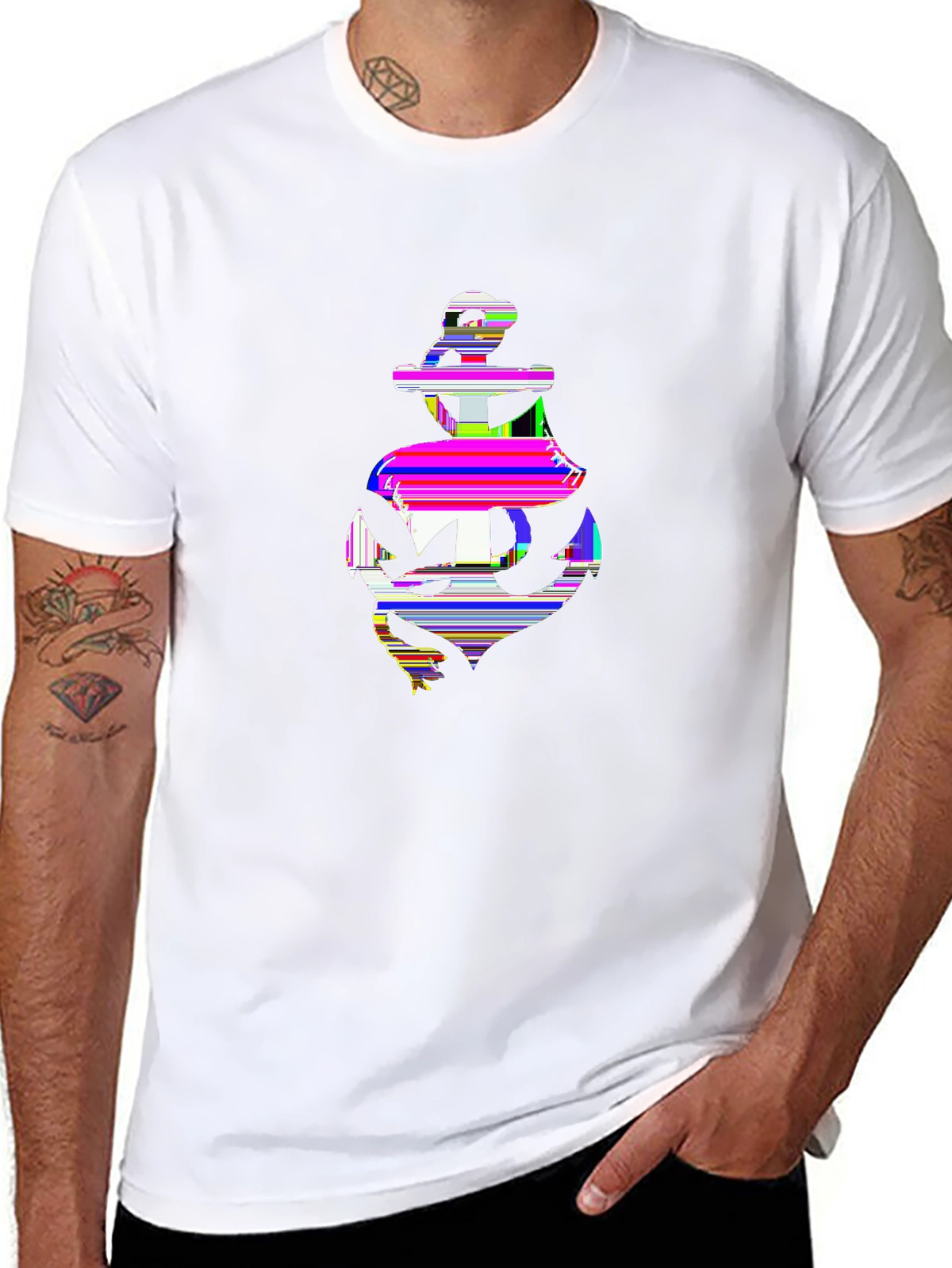 Summer Vibes Tee – Anchor and rope