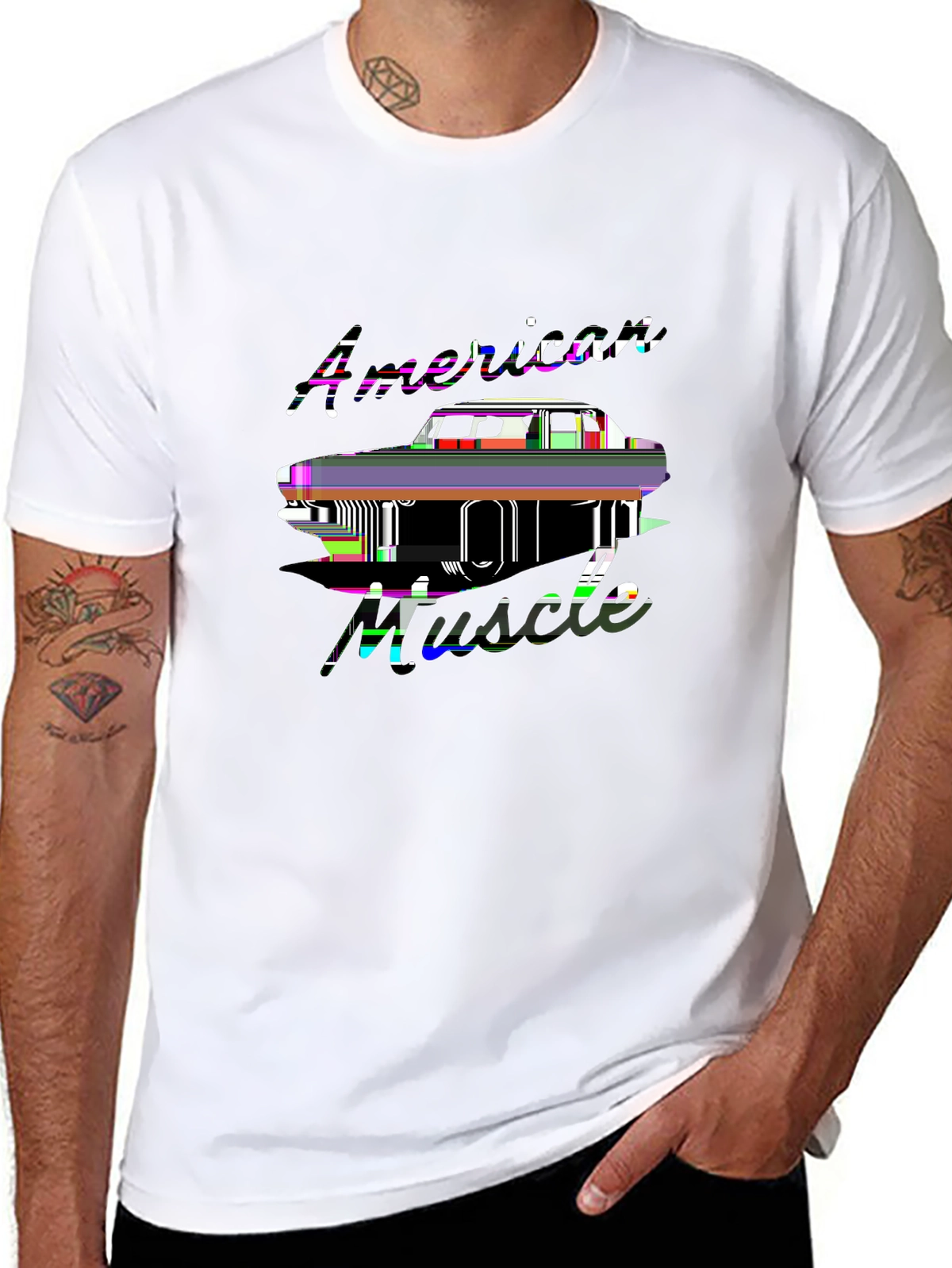 Auto Enthusiast Tee – Classic muscle car