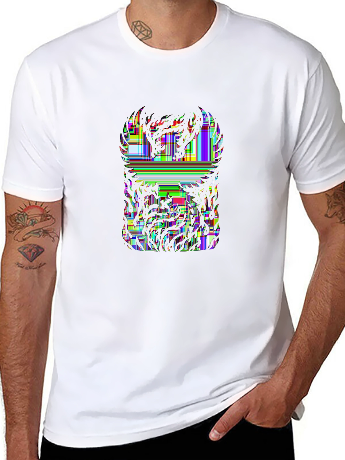 Mythical Legends Tee – Phoenix rising, flames