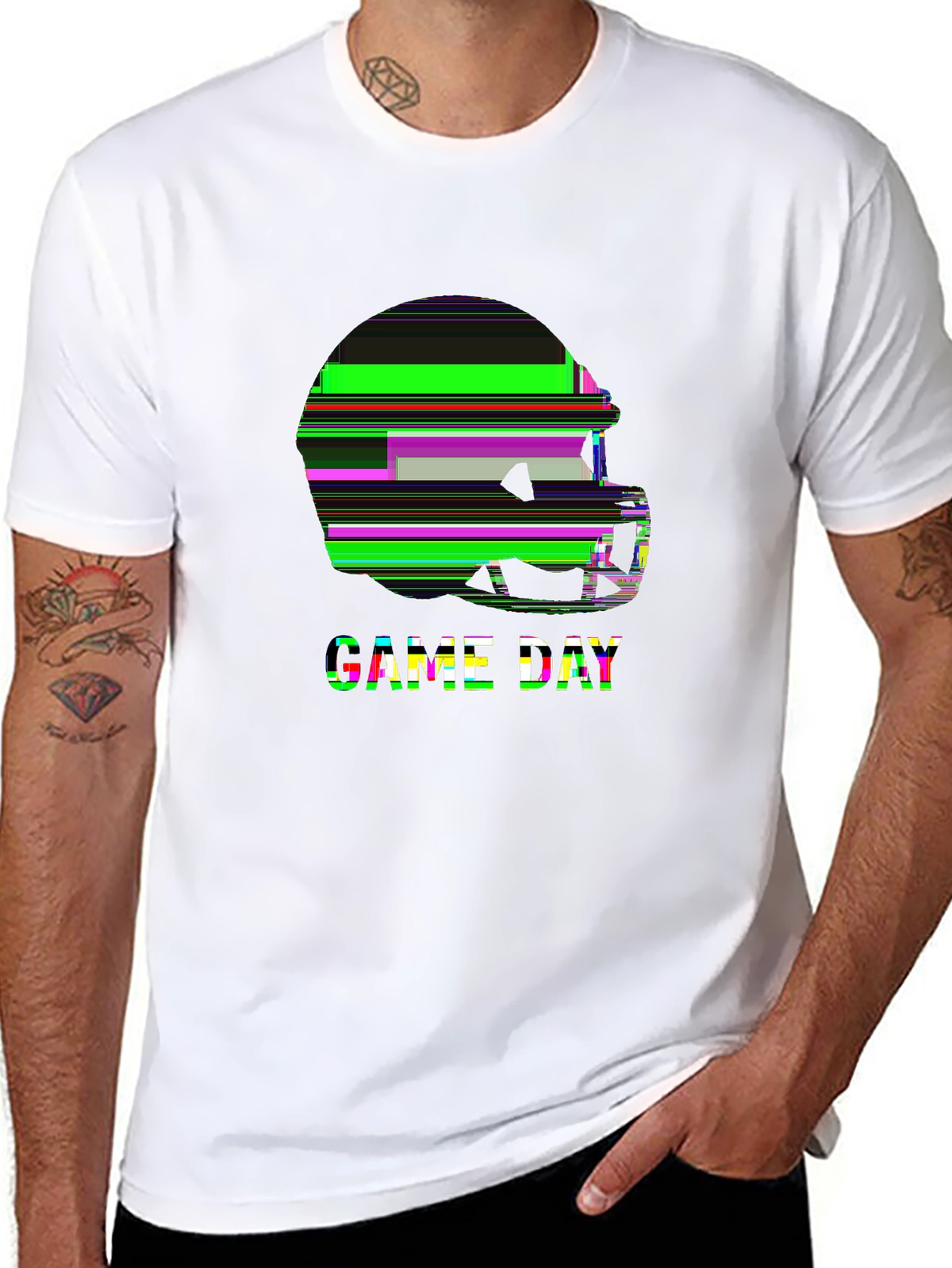 Game Day Premium Tee – Football helmet, game