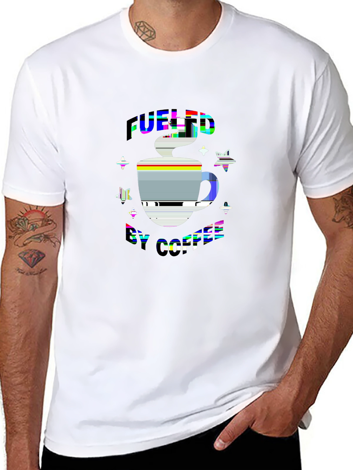 Foodie Vibes Tee – Coffee cup with