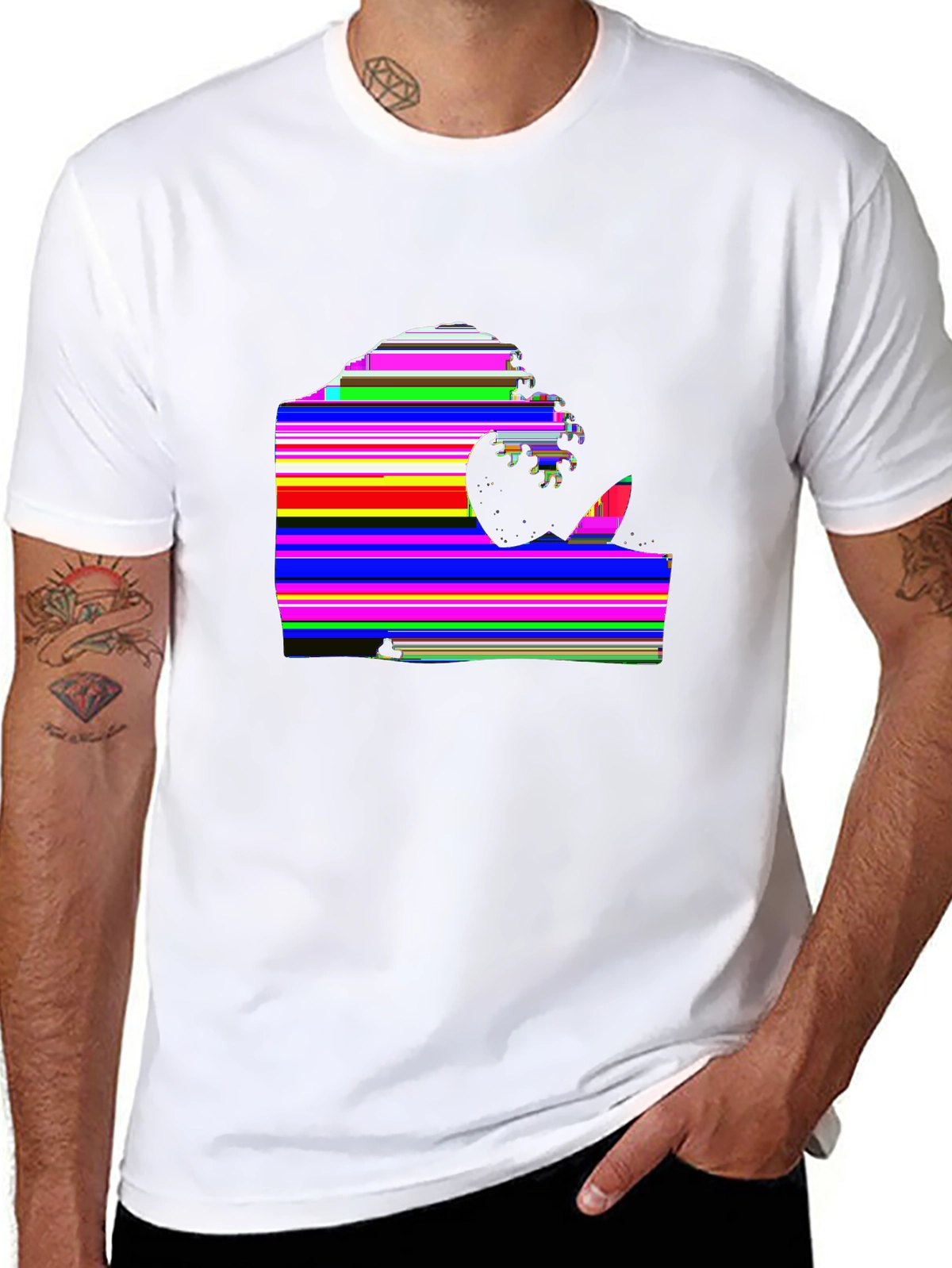 Wild Explorer Tee – Ocean wave, surf