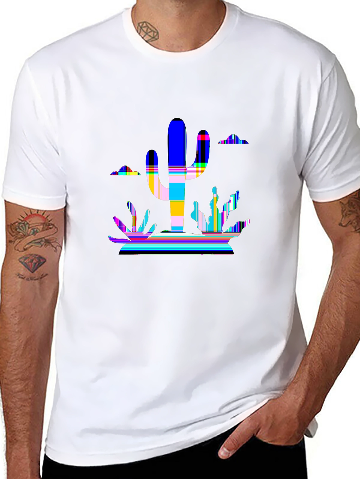 Wild Explorer Tee – Cactus and desert