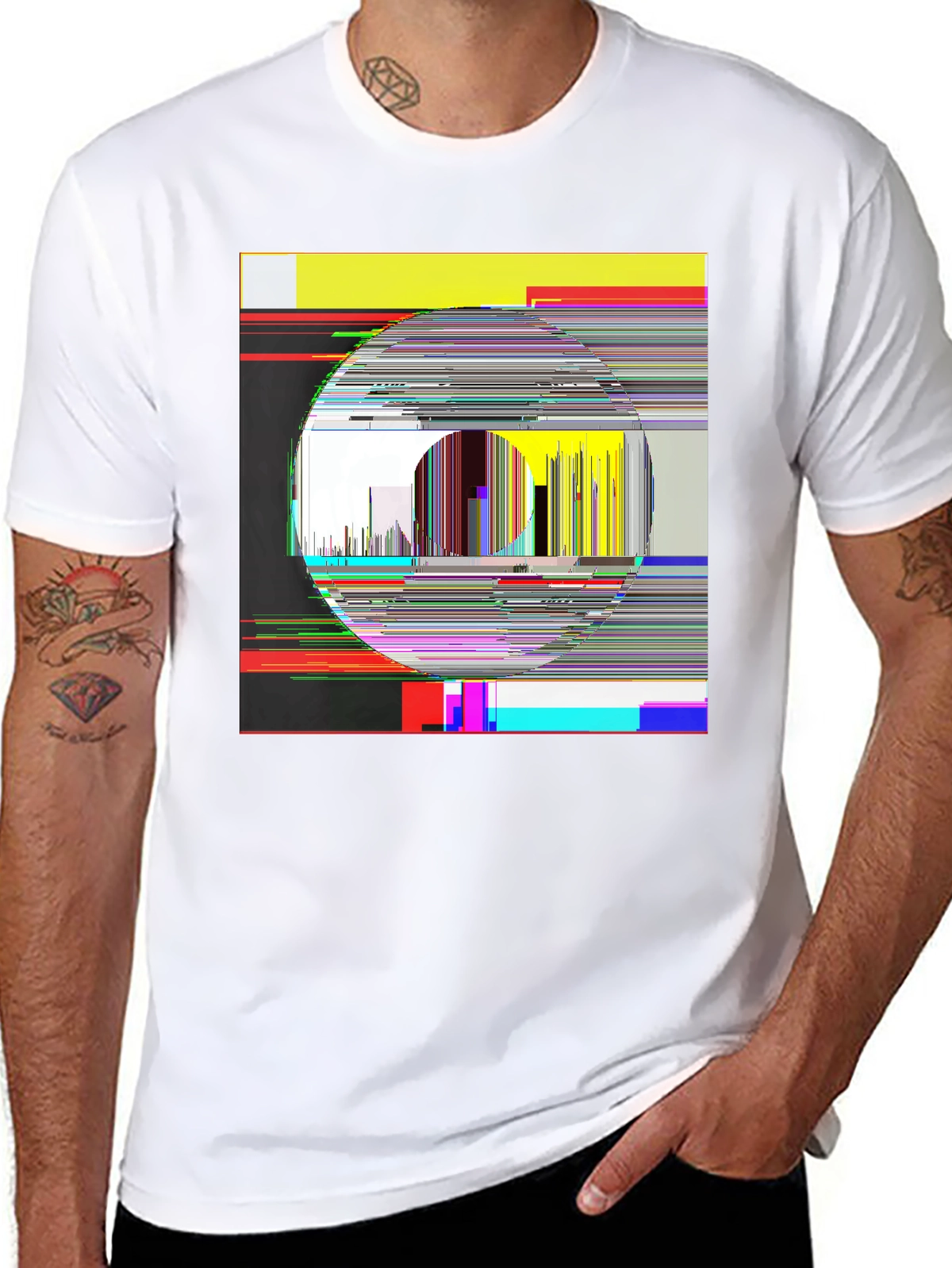 Vibes Music Tee – Vinyl record spin