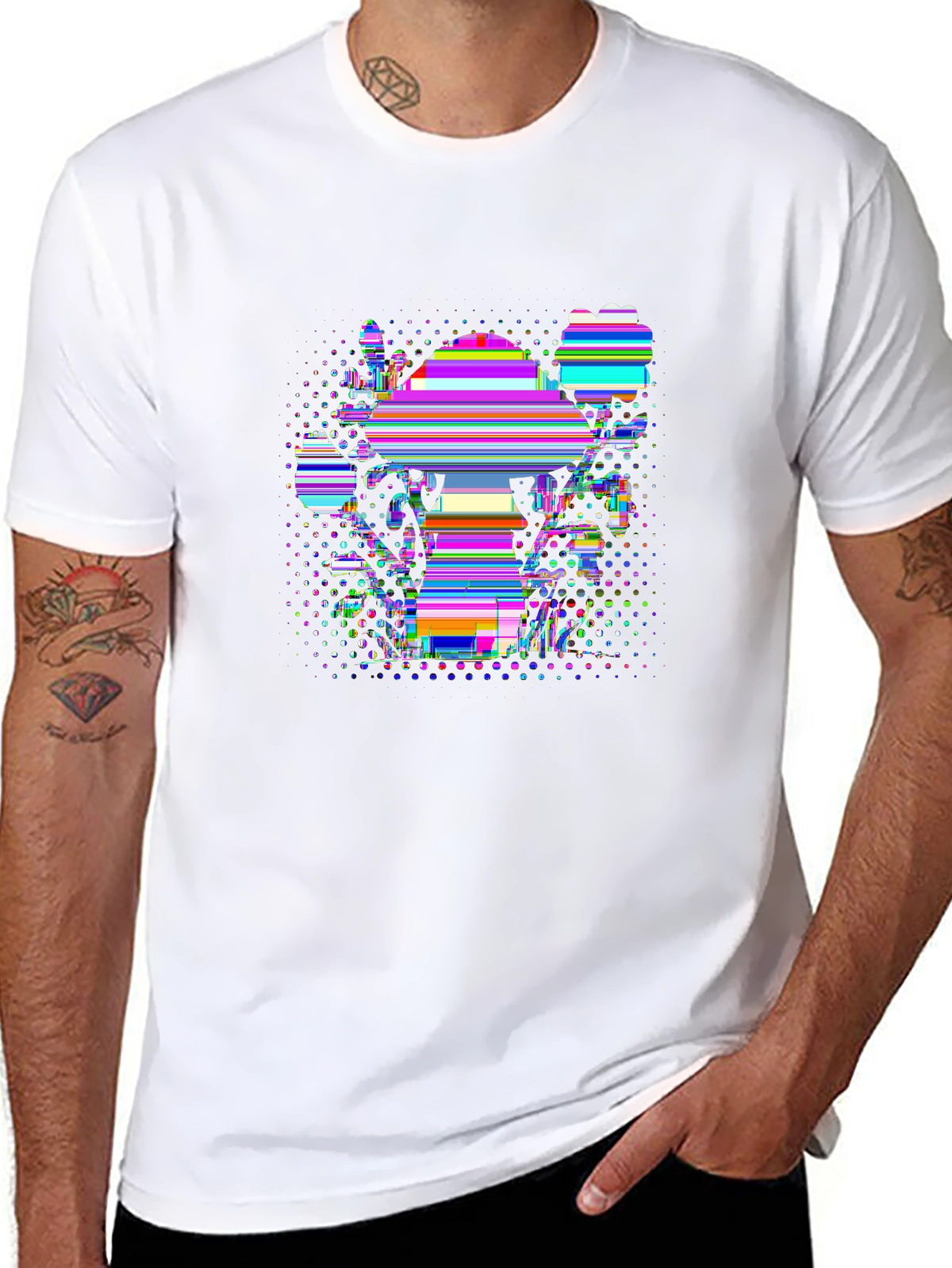 Wild Explorer Tee – Mushroom with floral