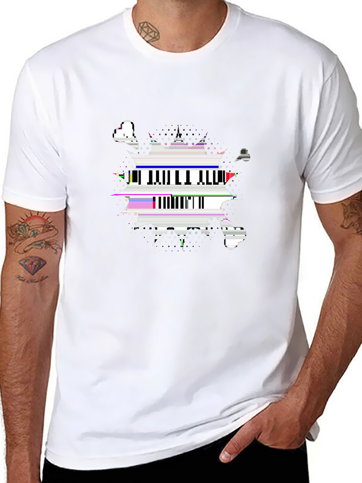 Faith Over Fear Tee – Scripture verse, 'I