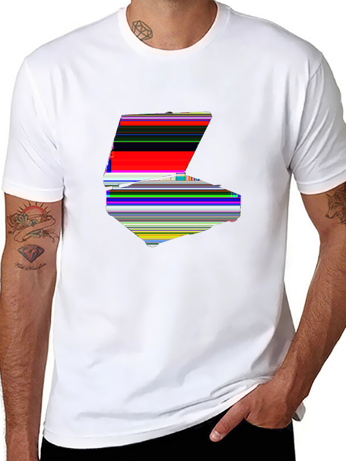 Vibes Music Tee – Record player vintage