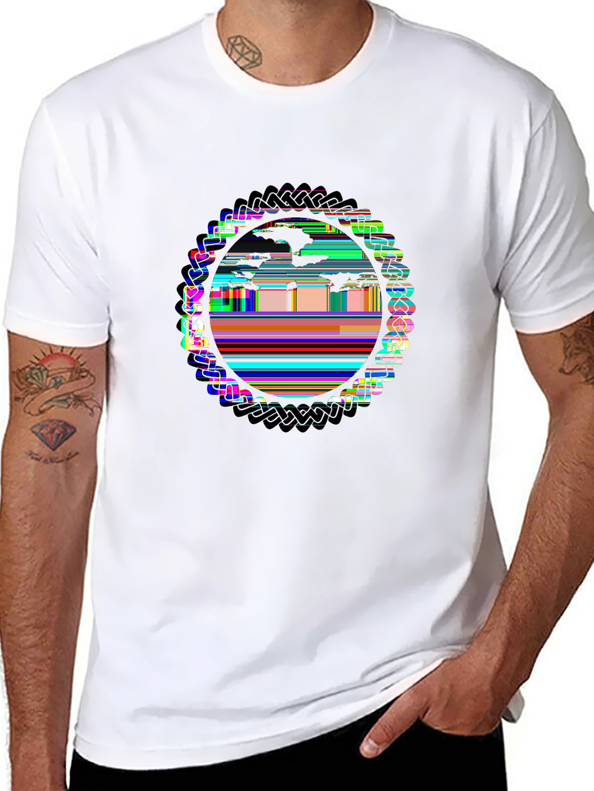Auto Enthusiast Tee – Motorcycle silhouette sunset