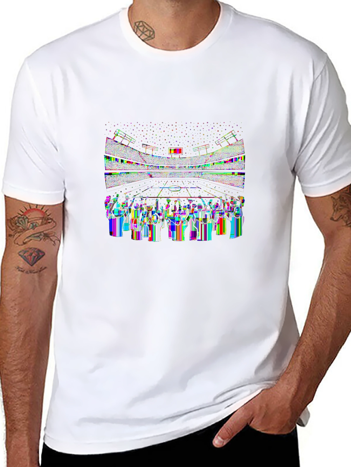 Soccer Fever Tee – Fans cheering in