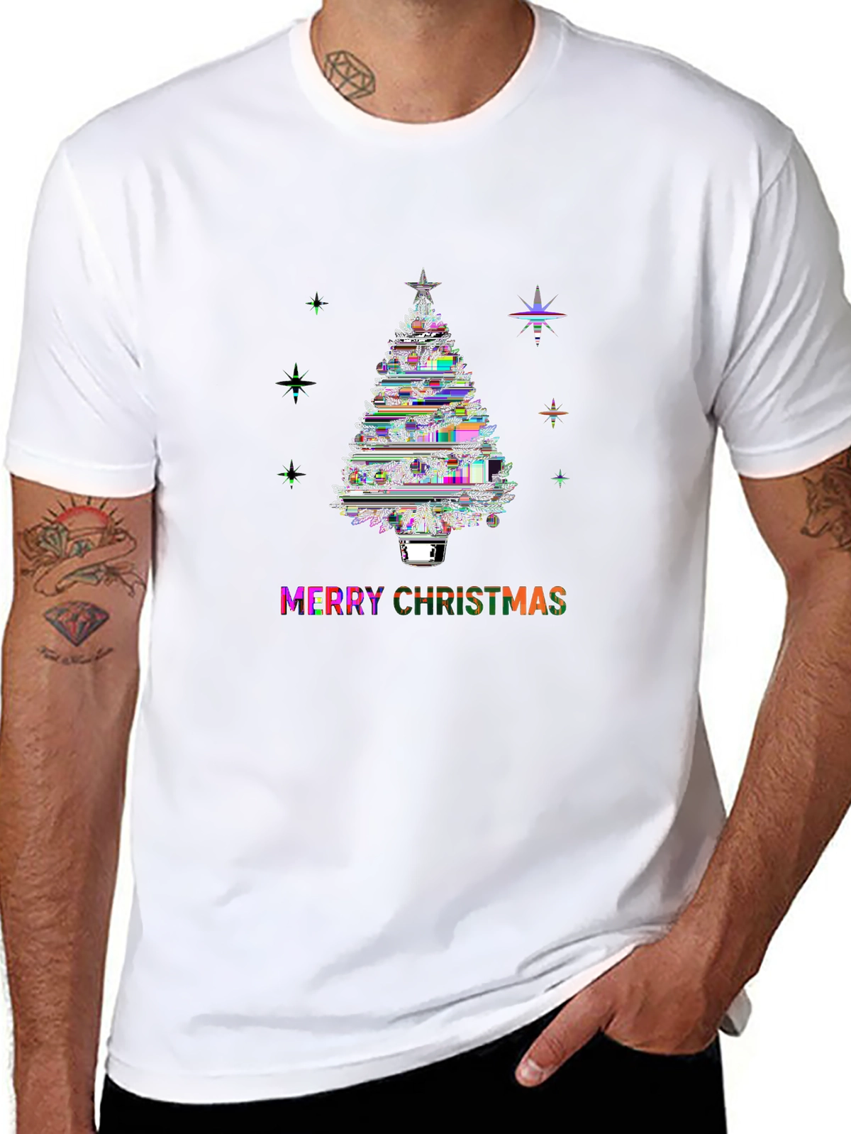Holiday Spirit Tee – Christmas tree with