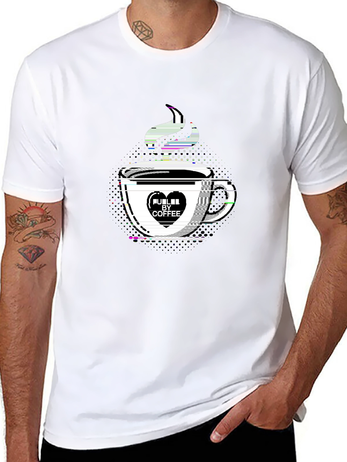 Foodie Vibes Tee – Coffee cup with
