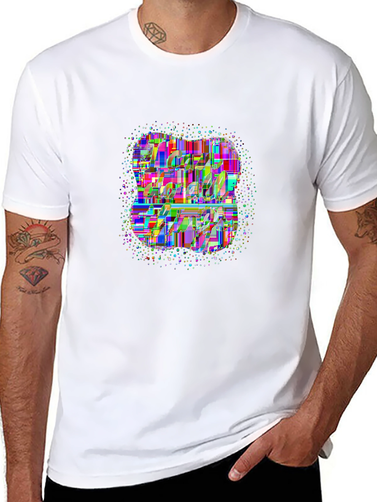 Faith Over Fear Tee – Scripture verse, 'I