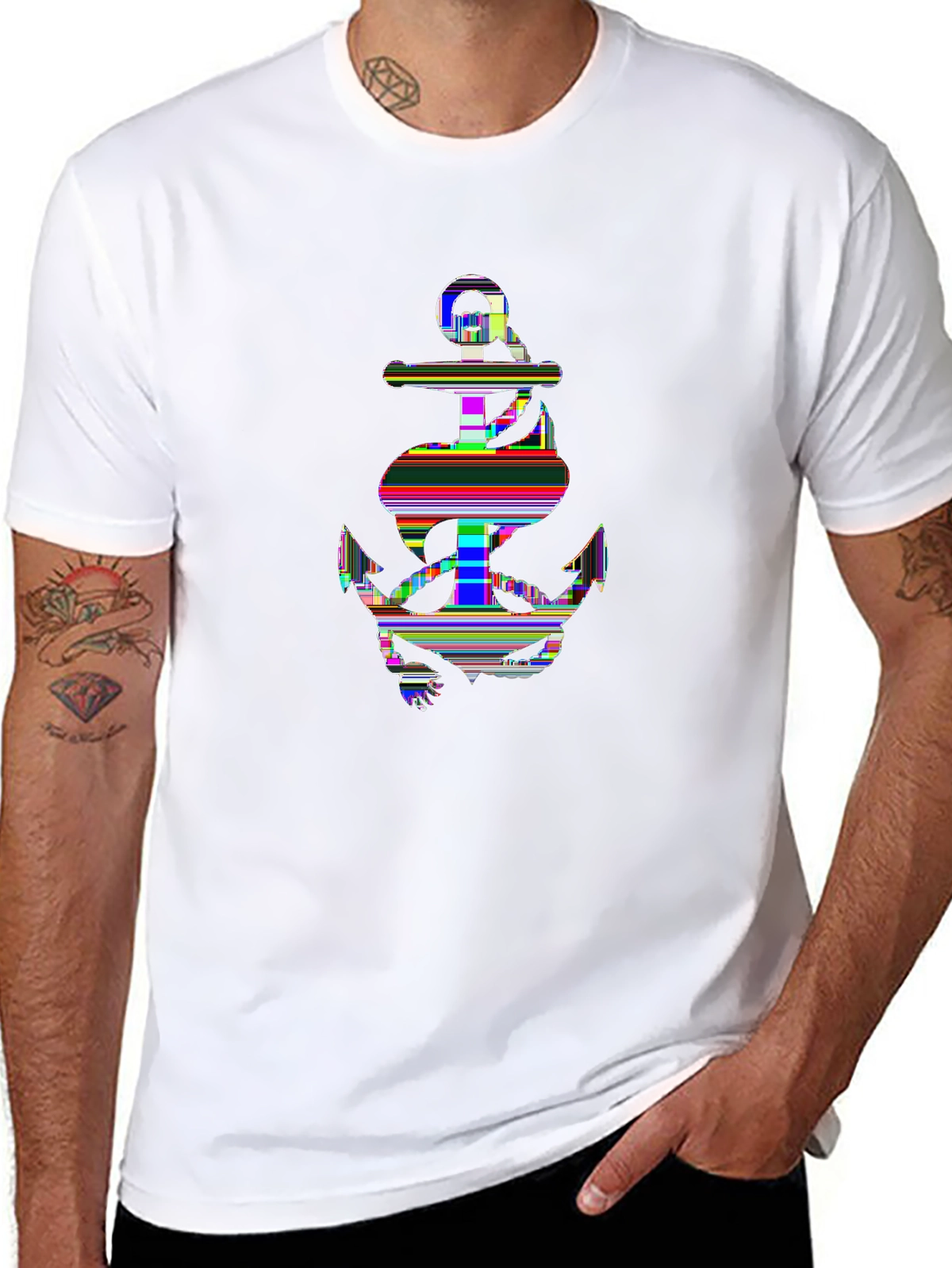 Summer Vibes Tee – Anchor and rope