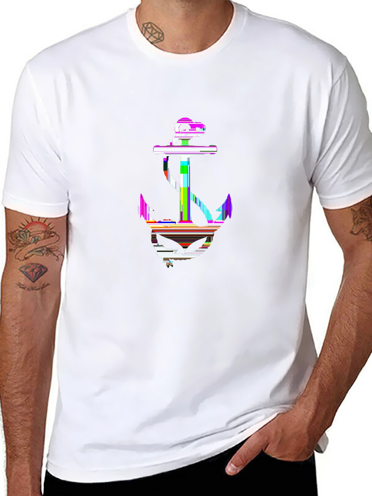Summer Vibes Tee – Anchor and rope