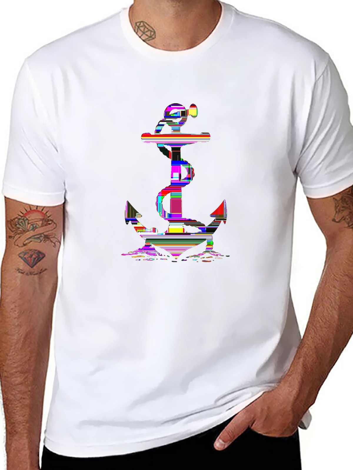 Summer Vibes Tee – Anchor and rope