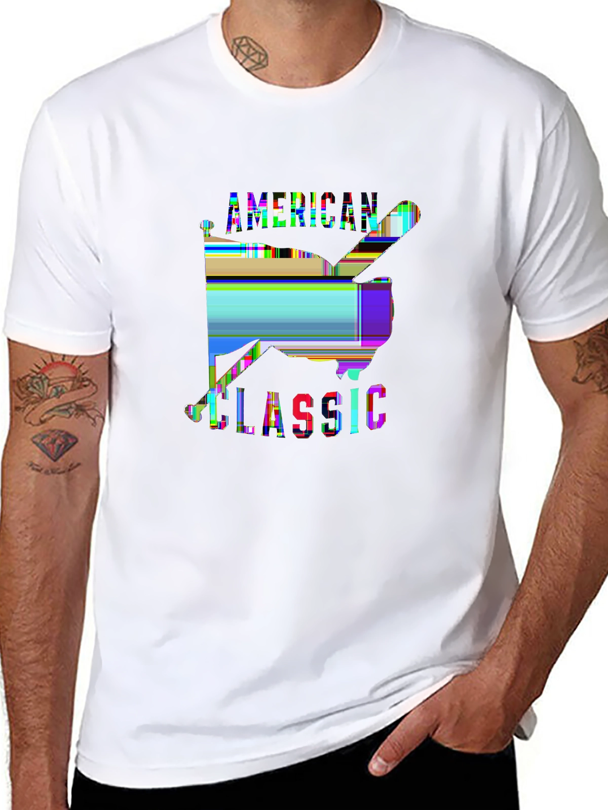 American Pride Tee – Vintage baseball with