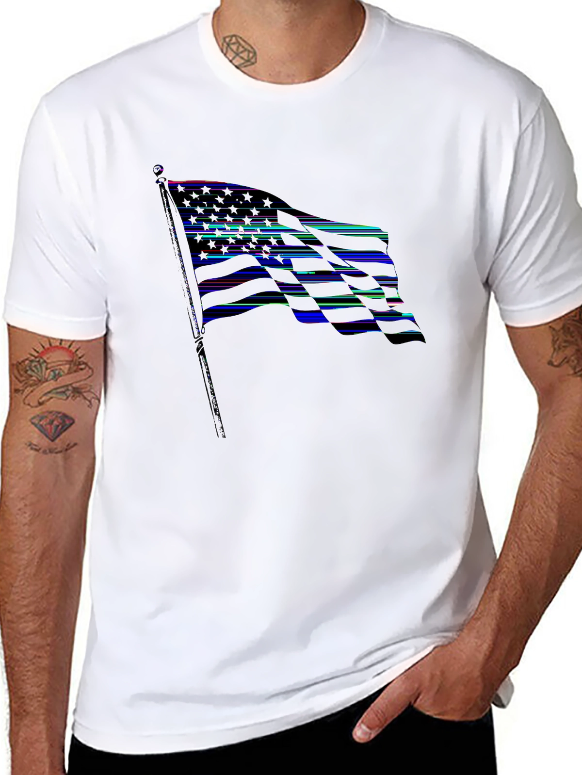 American Pride Tee – Vintage American flag