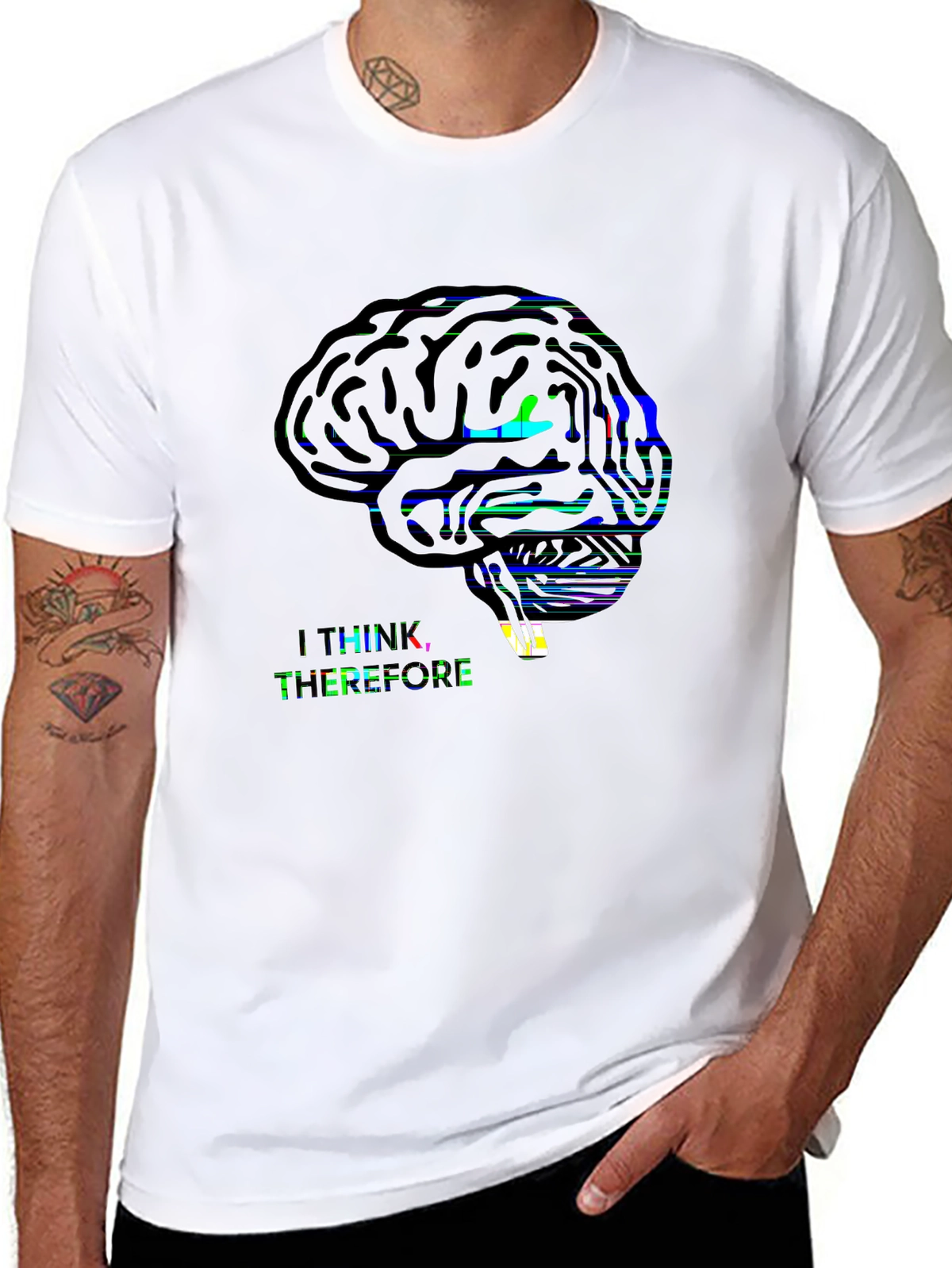 Future Tech Tee – Circuit board brain