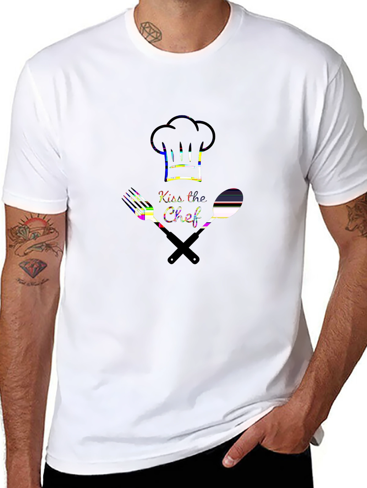 Side Hustle Tee – Chef hat and