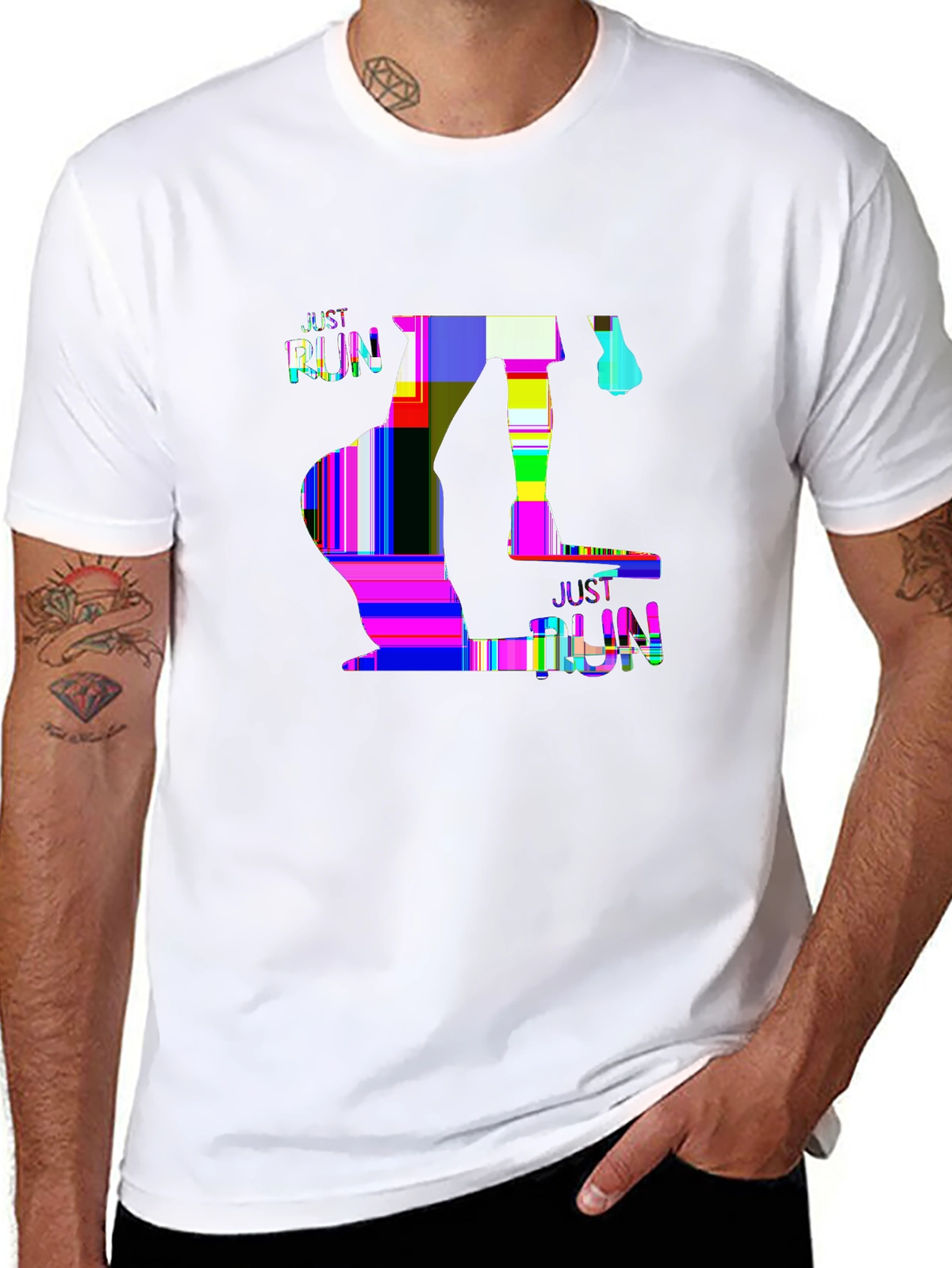 Game Day Premium Tee – Running shoes, 'JUST
