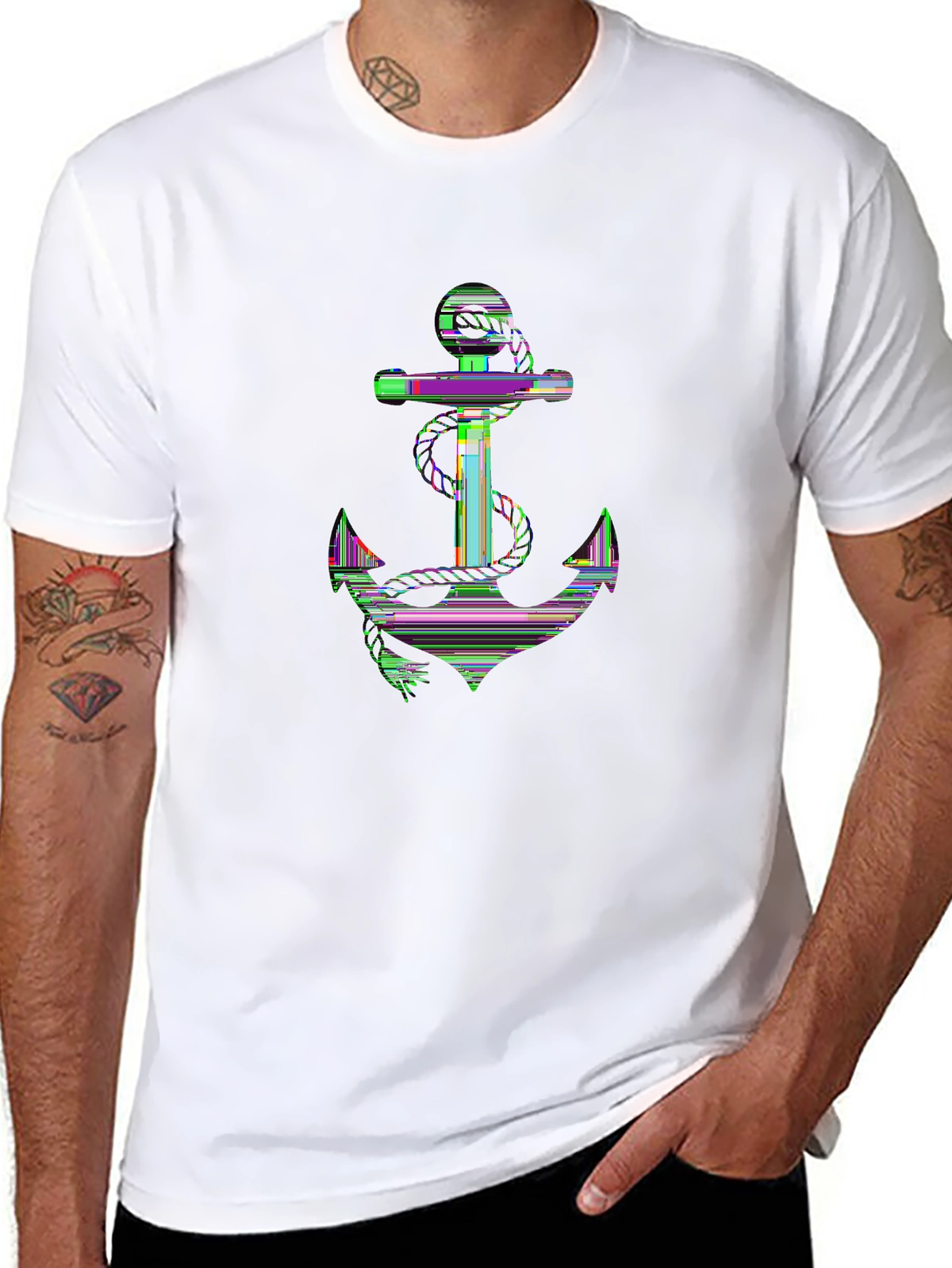 Summer Vibes Tee – Anchor and rope