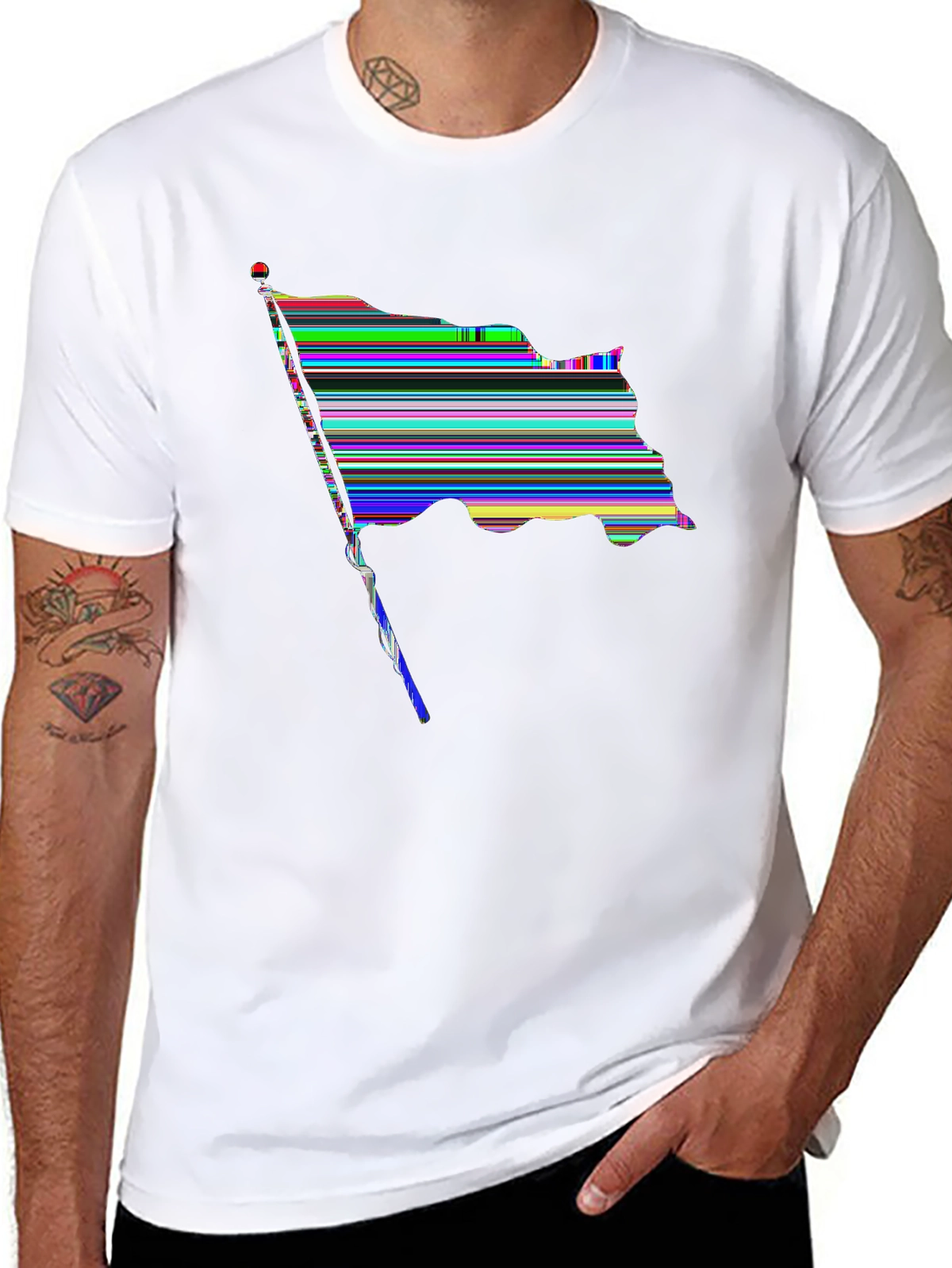 American Pride Tee – Vintage American flag