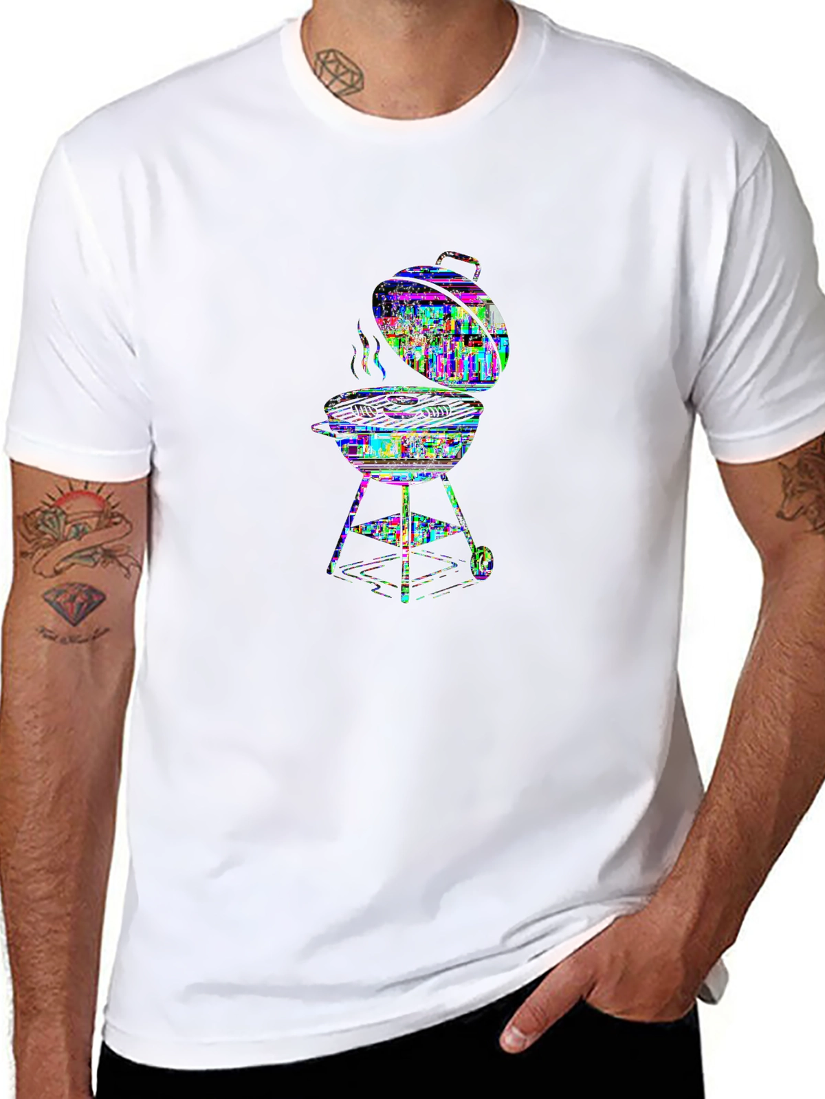 Foodie Vibes Tee – BBQ grill and