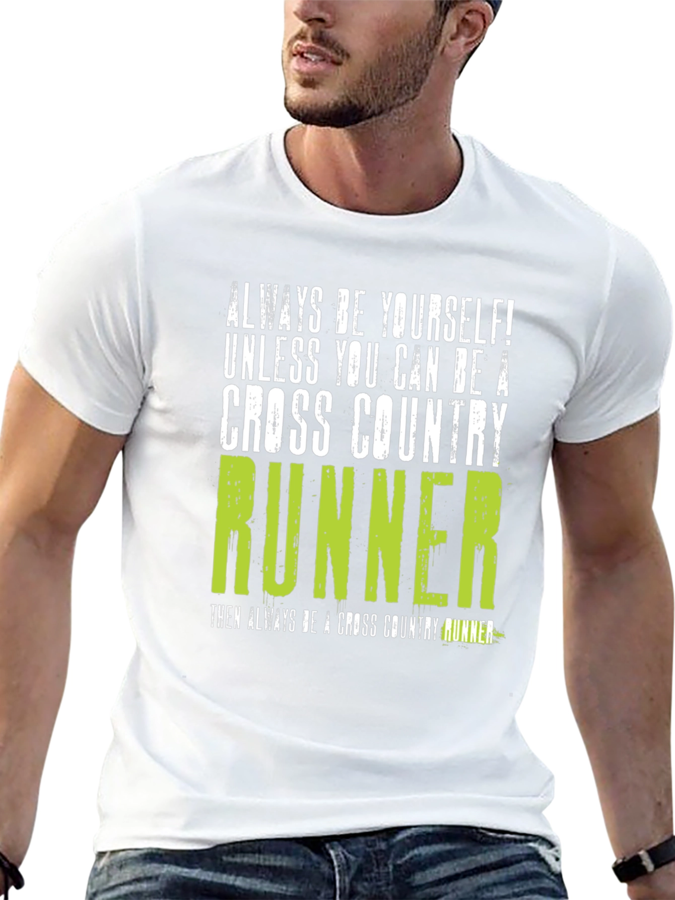 Cross Country Runner Graphic T-Shirt