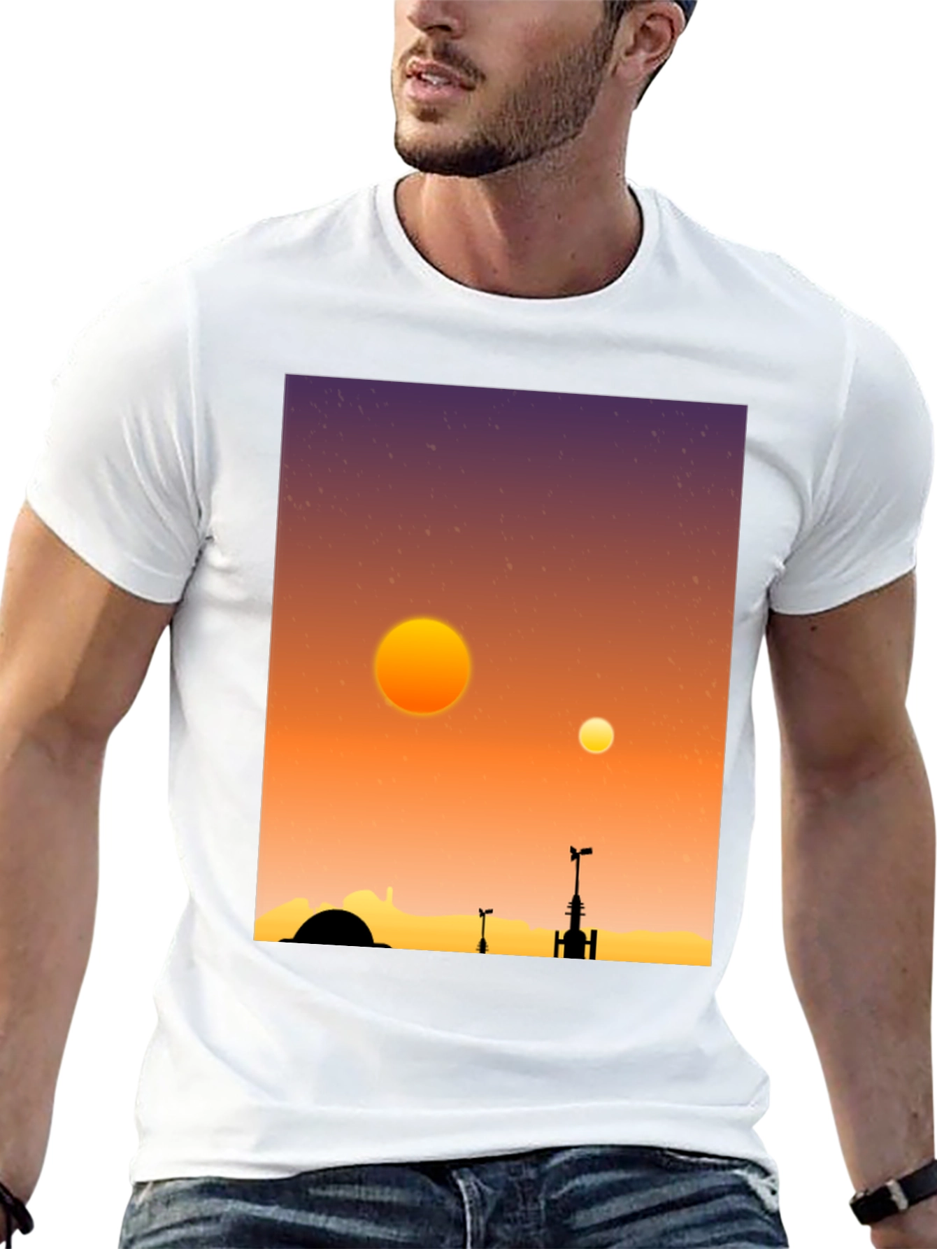 Tatooine Sunset Graphic Tee