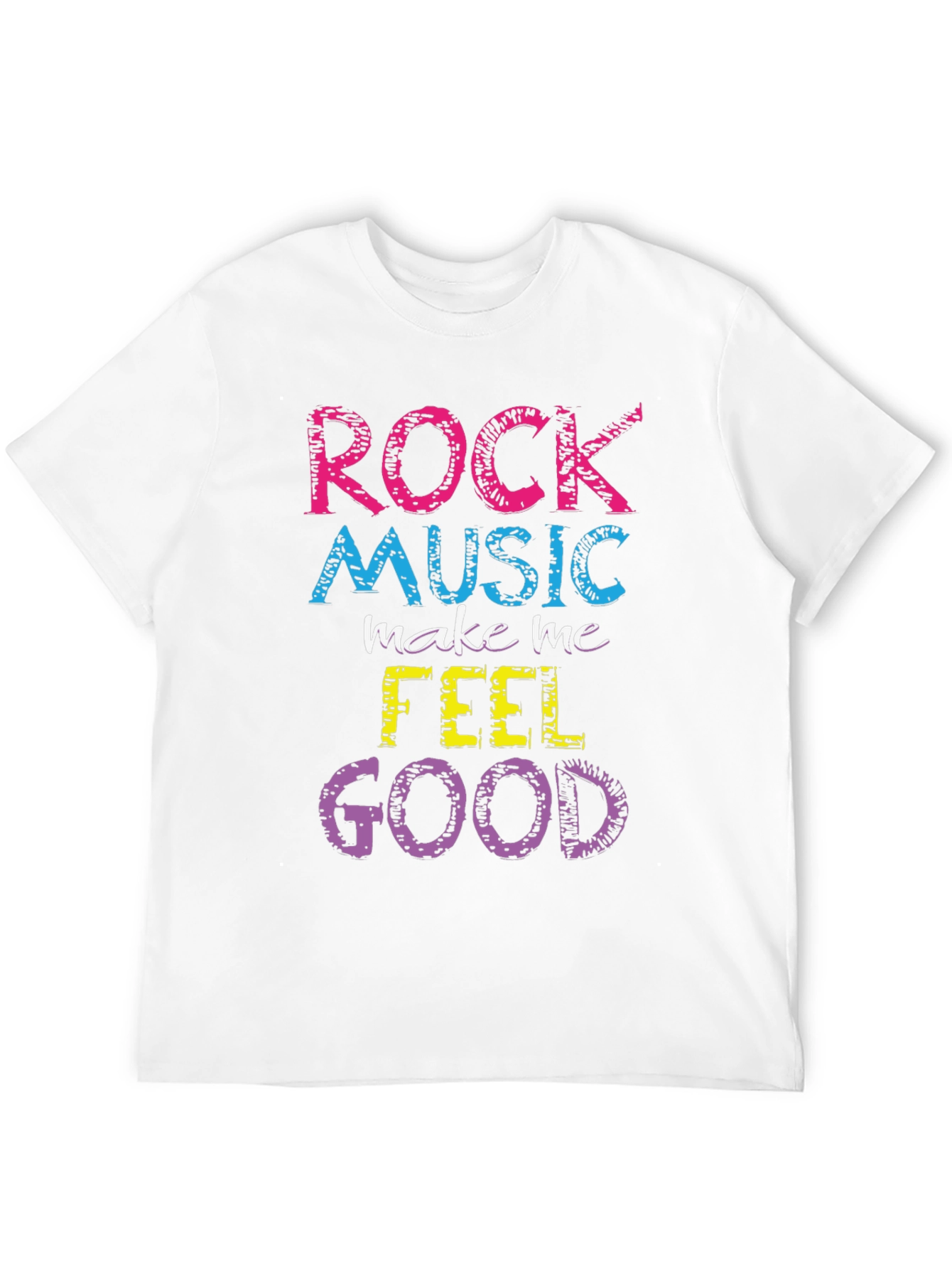 Rock Music Feel Good Graphic Tee