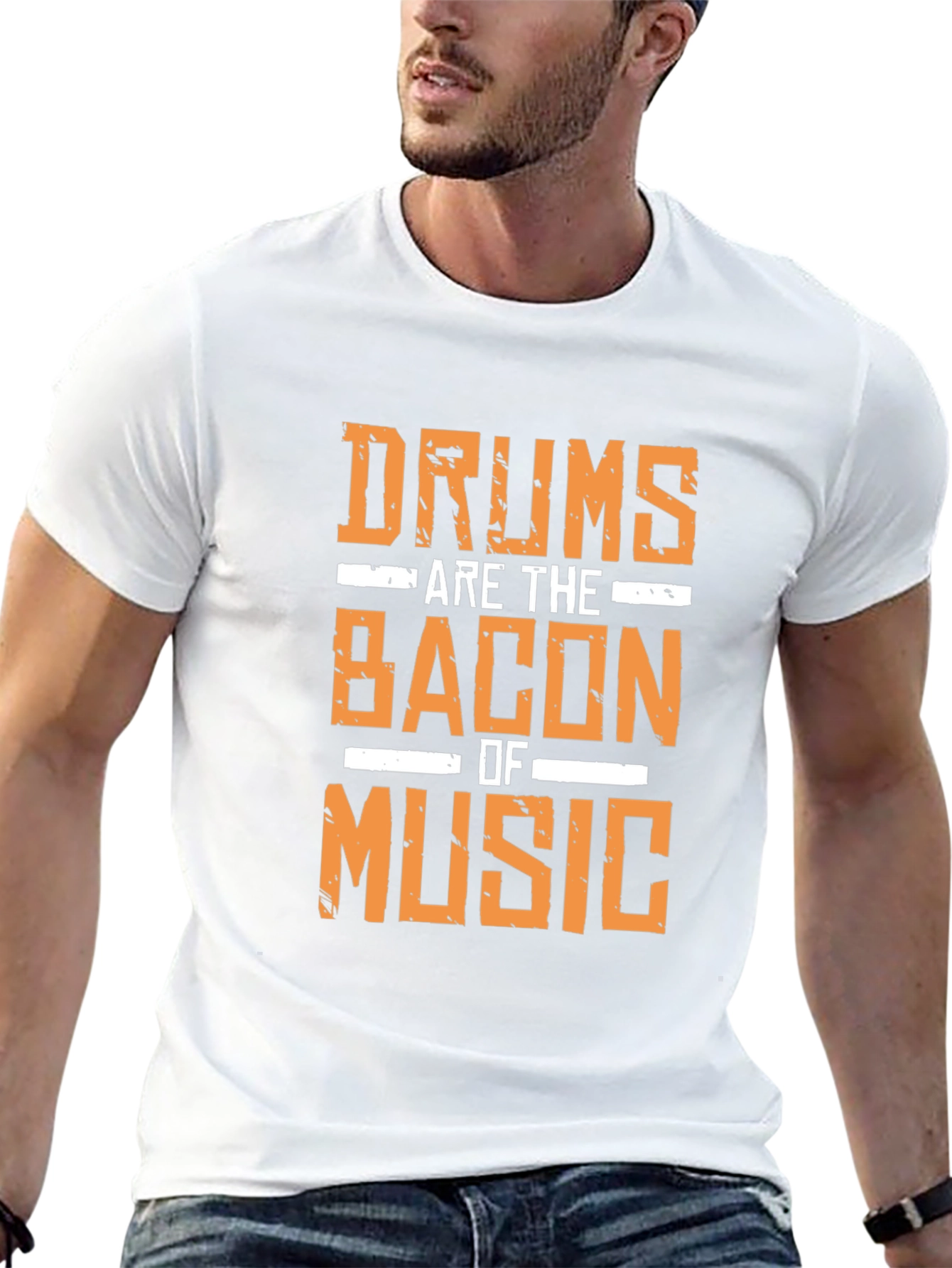 Drums are the Bacon of Music T-Shirt