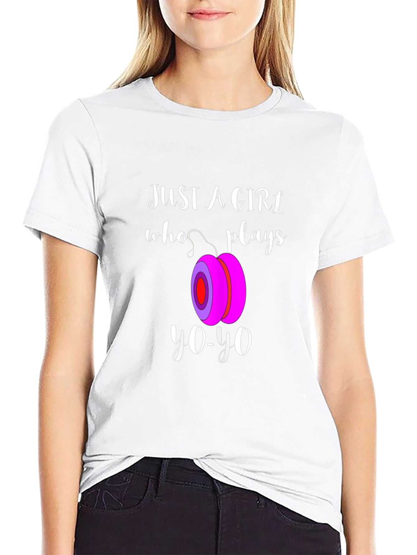 Just a Girl Who Plays Yo-Yo T-Shirt